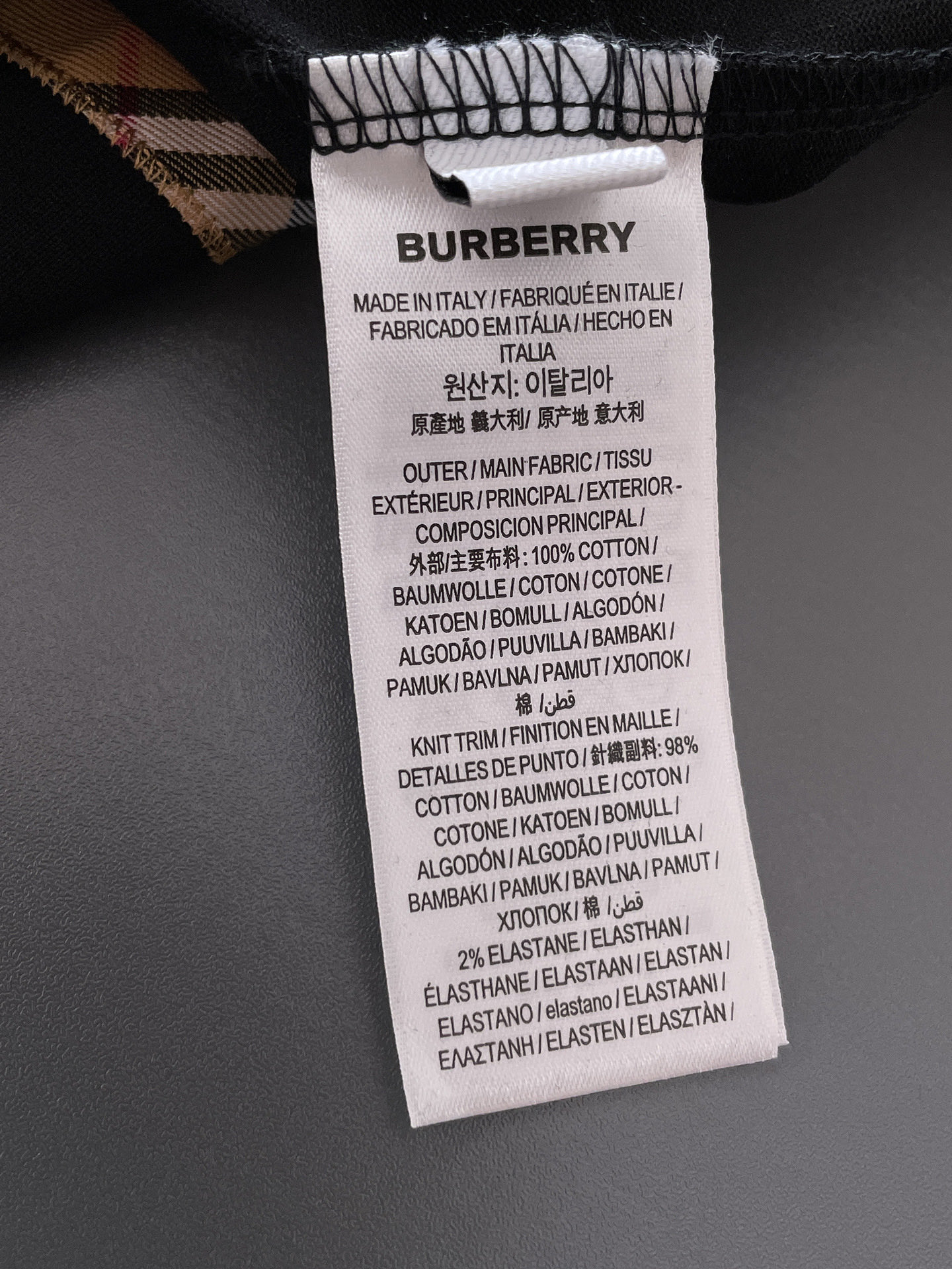  Burberry 🔥🔥高端定制 2025春夏新款首发专柜最新款短袖圆领T恤 高端订制 设计前卫时尚！品