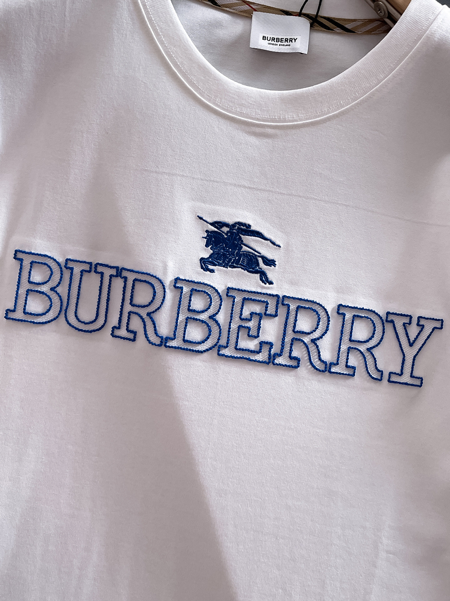  Burberry 🔥🔥高端定制 2025春夏新款首发专柜最新款短袖圆领T恤 高端订制 设计前卫时尚！品