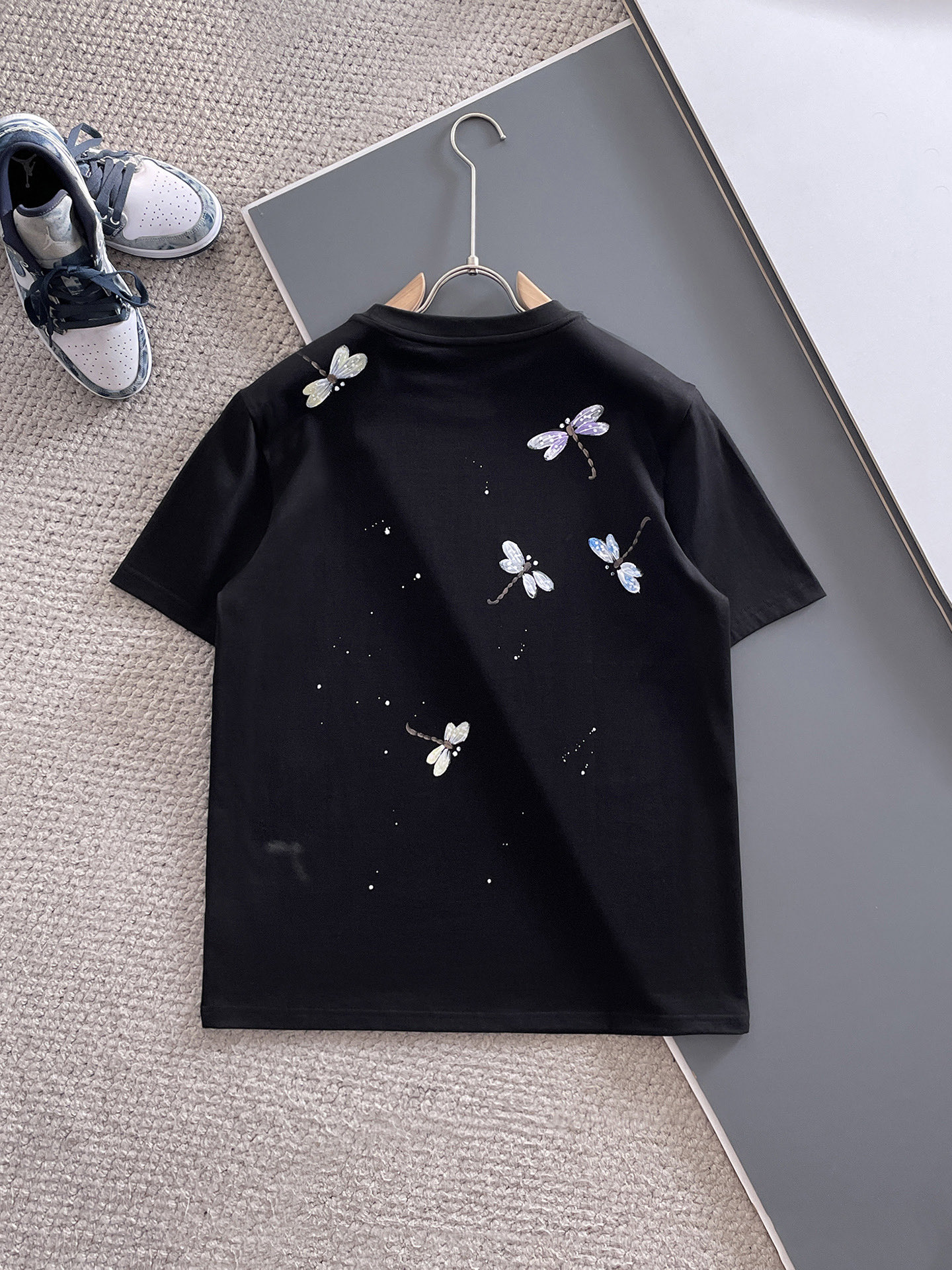  Dior 🔥🔥高端定制 2025春夏新款首发专柜最新款短袖圆领T恤 高端订制 设计前卫时尚！品牌log