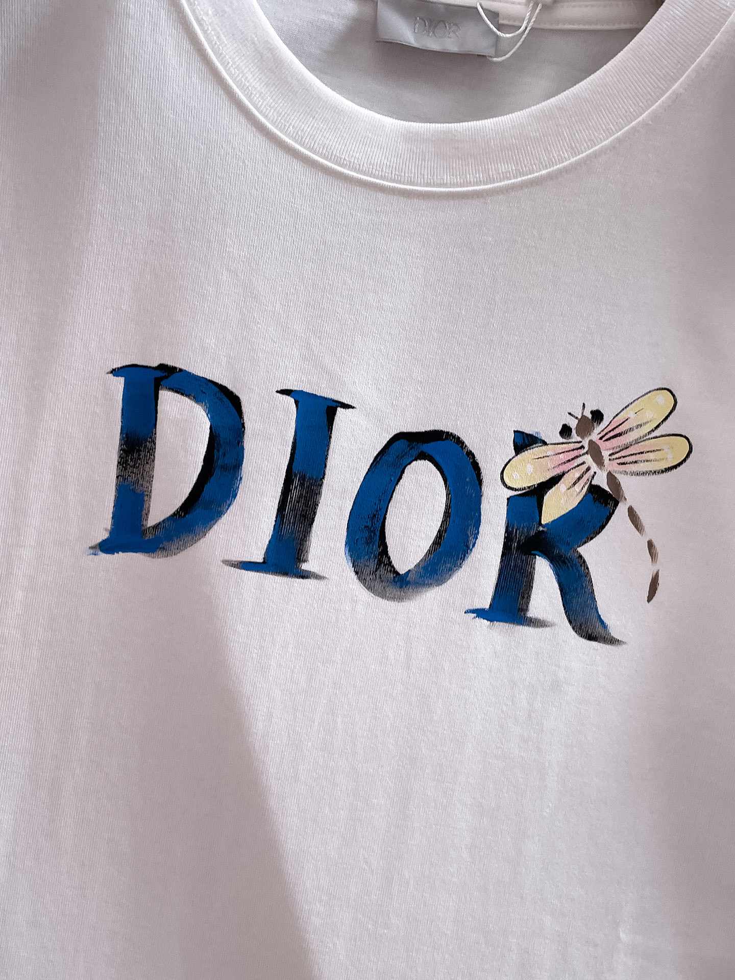  Dior 🔥🔥高端定制 2025春夏新款首发专柜最新款短袖圆领T恤 高端订制 设计前卫时尚！品牌log