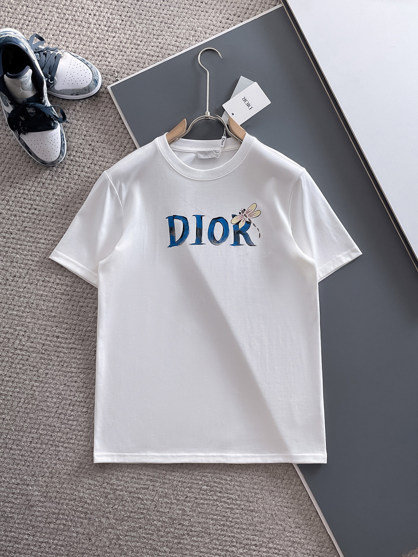  Dior 🔥🔥高端定制 2025春夏新款首发专柜最新款短袖圆领T恤 高端订制 设计前卫时尚！品牌log