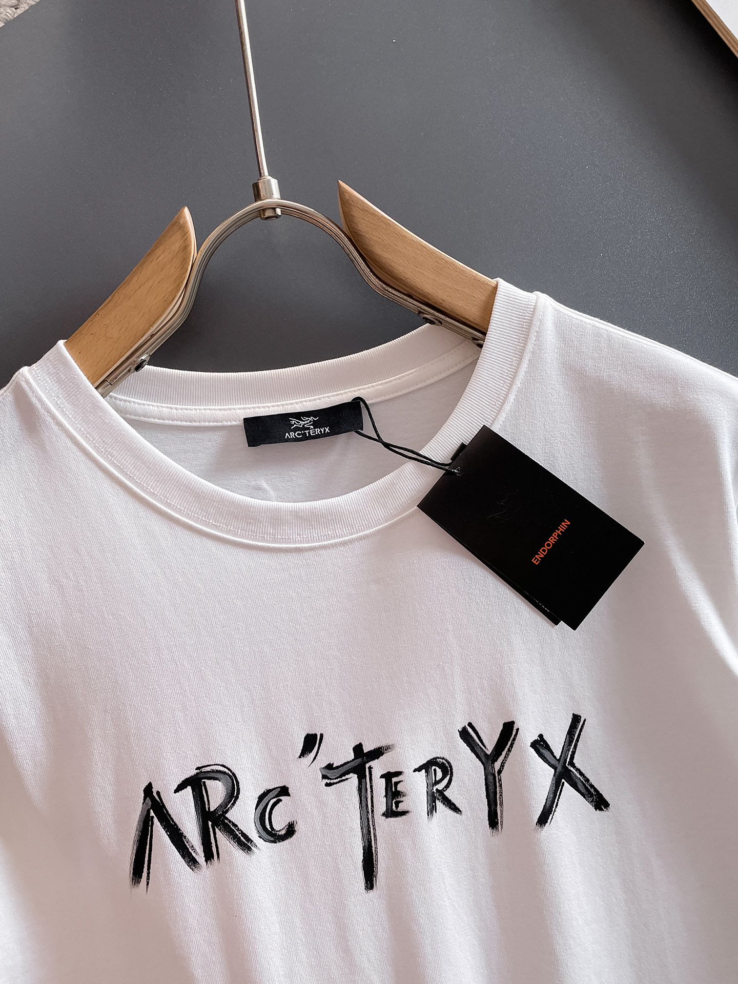  始祖鸟 🔥🔥高定面料 2025春夏新品上市🍃时尚经典圆领短袖👍🏻时尚单品设计，更加时尚舒适，高标准定制