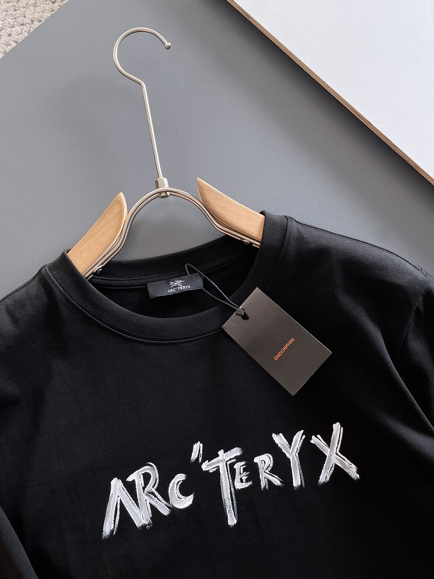  始祖鸟 🔥🔥高定面料 2025春夏新品上市🍃时尚经典圆领短袖👍🏻时尚单品设计，更加时尚舒适，高标准定制