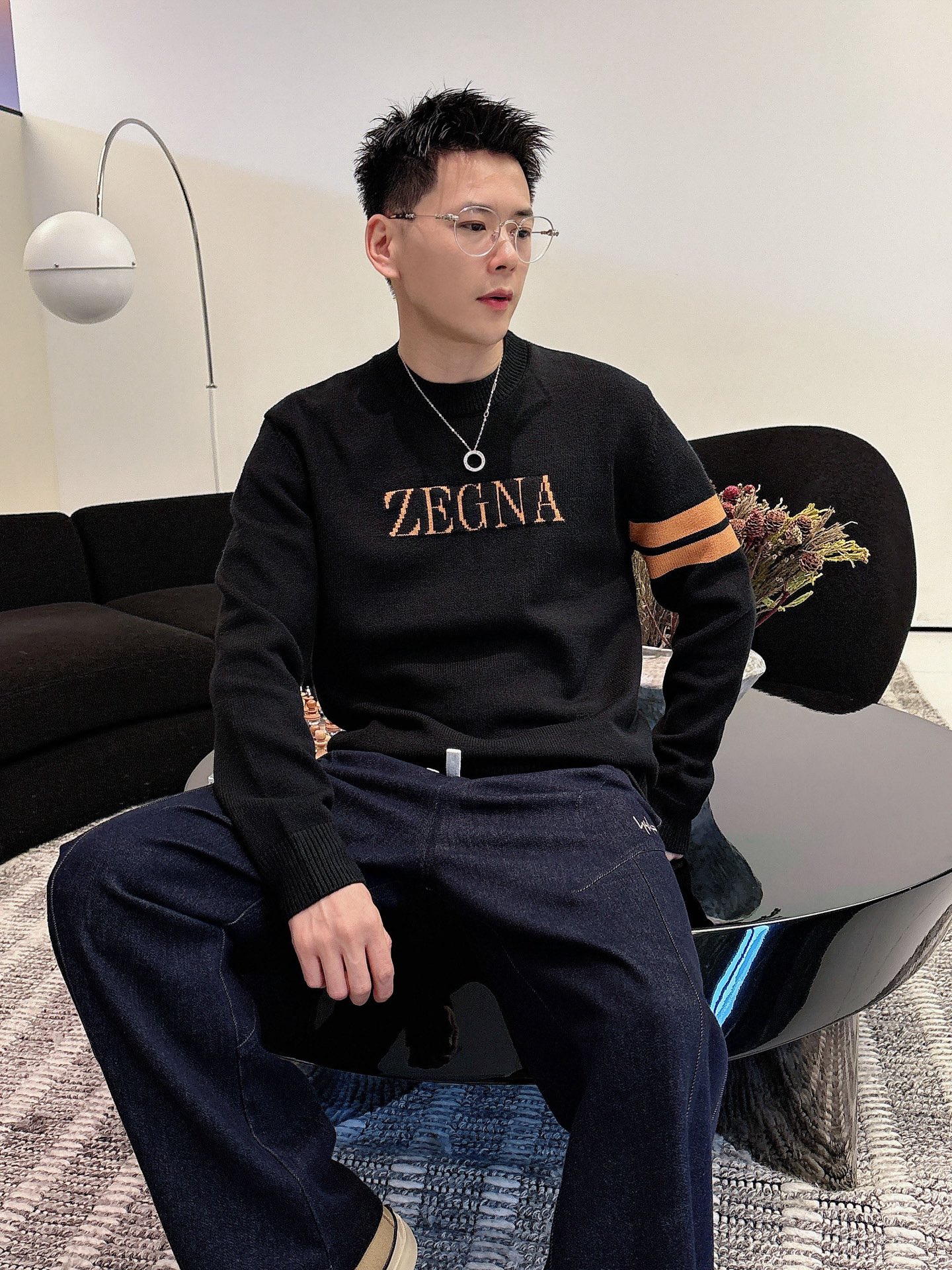 ZENGA 早秋新款男士羊毛针织衫，专柜在售爆款单品，各大时尚买手明星人手一件的百搭单品。简单时尚甚是好