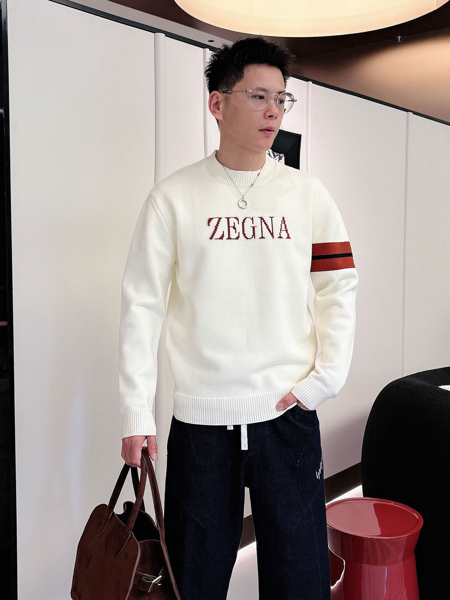 ZENGA 早秋新款男士羊毛针织衫，专柜在售爆款单品，各大时尚买手明星人手一件的百搭单品。简单时尚甚是好