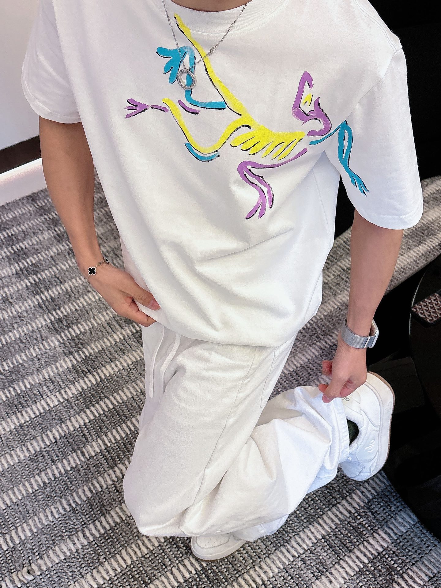 始祖鸟2026春夏新款男女同情侣款👫休闲宽松棉质圆领短袖T恤衫！贸易公司渠道稀出，同步官网发售 ！   