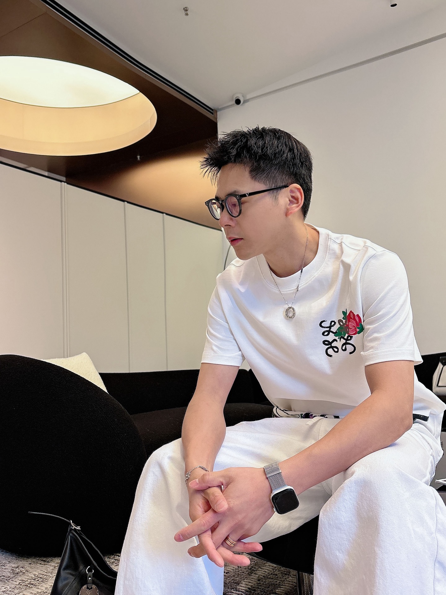 Loew*罗家2026春夏新款男女同情侣款👫休闲宽松棉质圆领短袖T恤衫！贸易公司渠道稀出，同步官网发售 