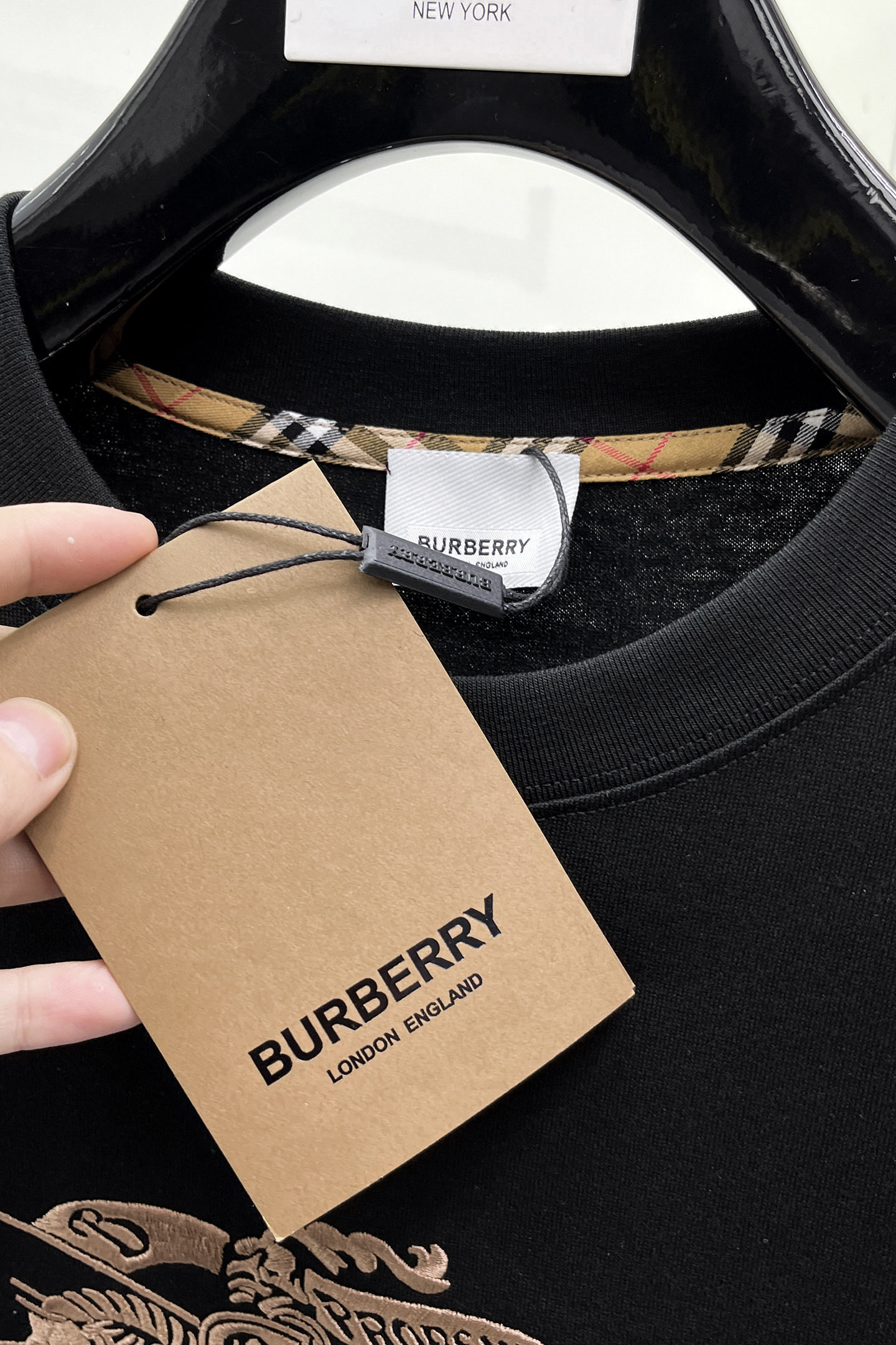 Burberry men - 2026ss T ， 1:1 ， logo ， — photo 7