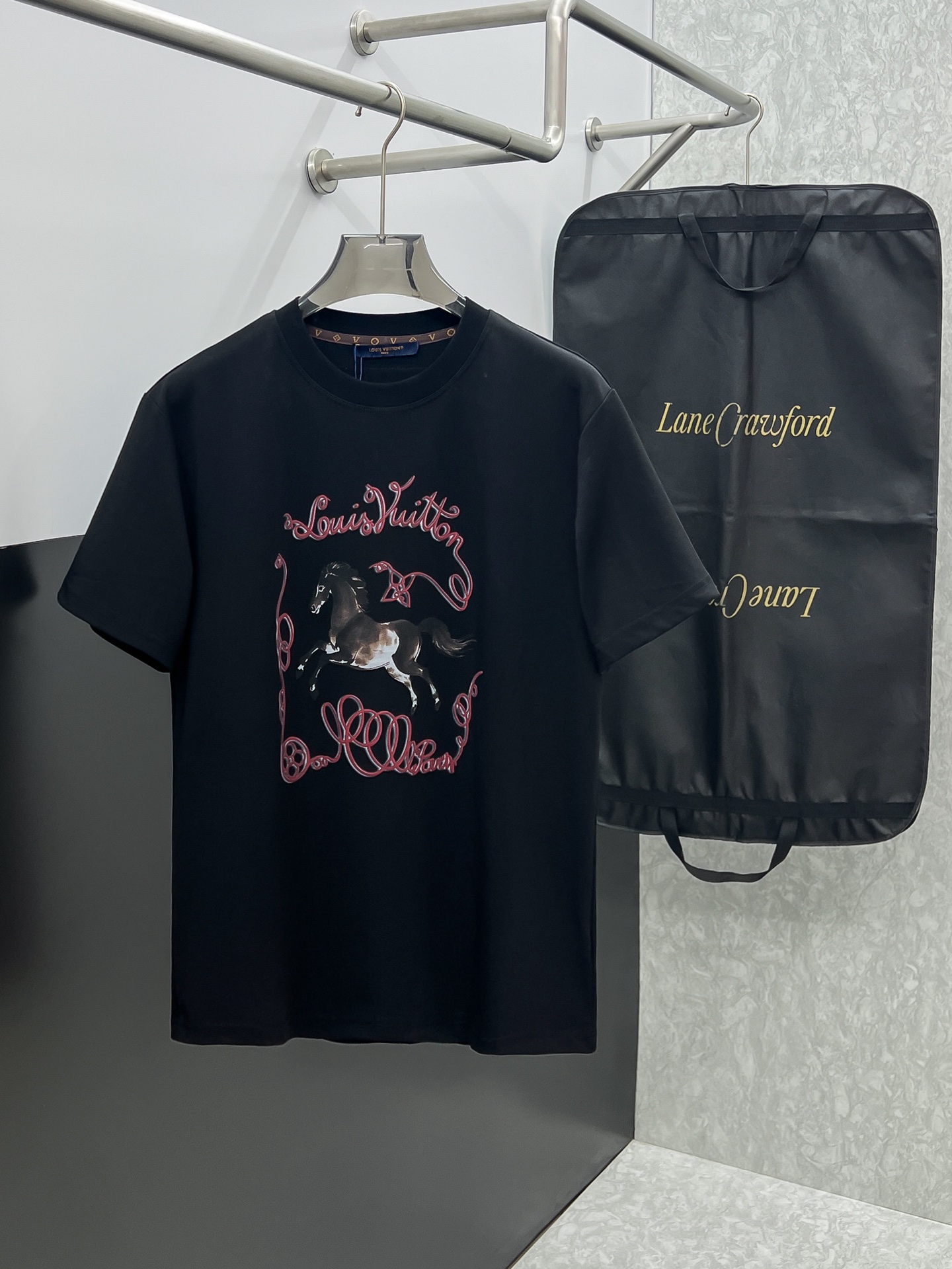 🍀 Lv ⚠️ 2026ss logo T S-2XL Manica corta
