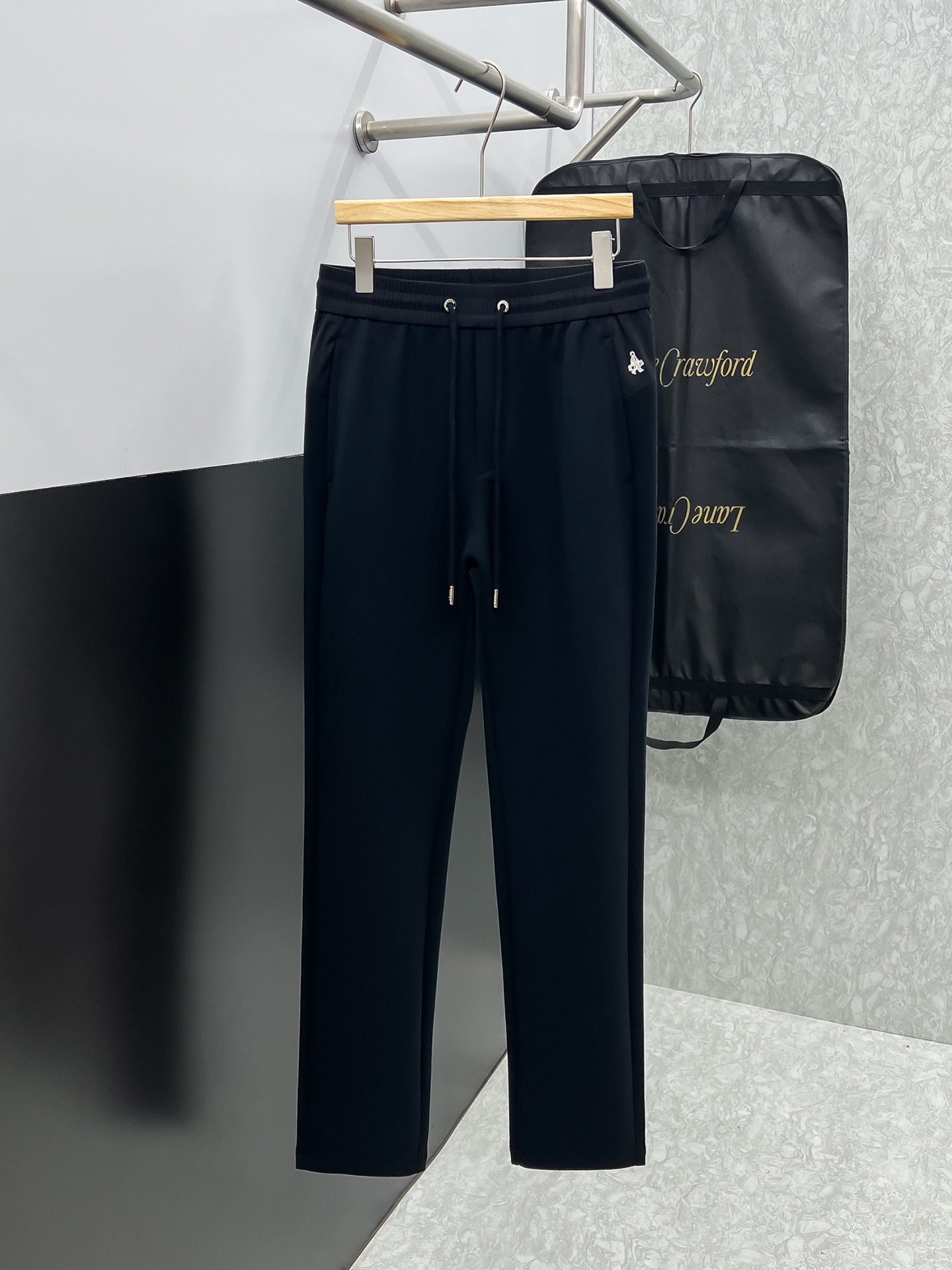 Prada Navy Drawstring Pants