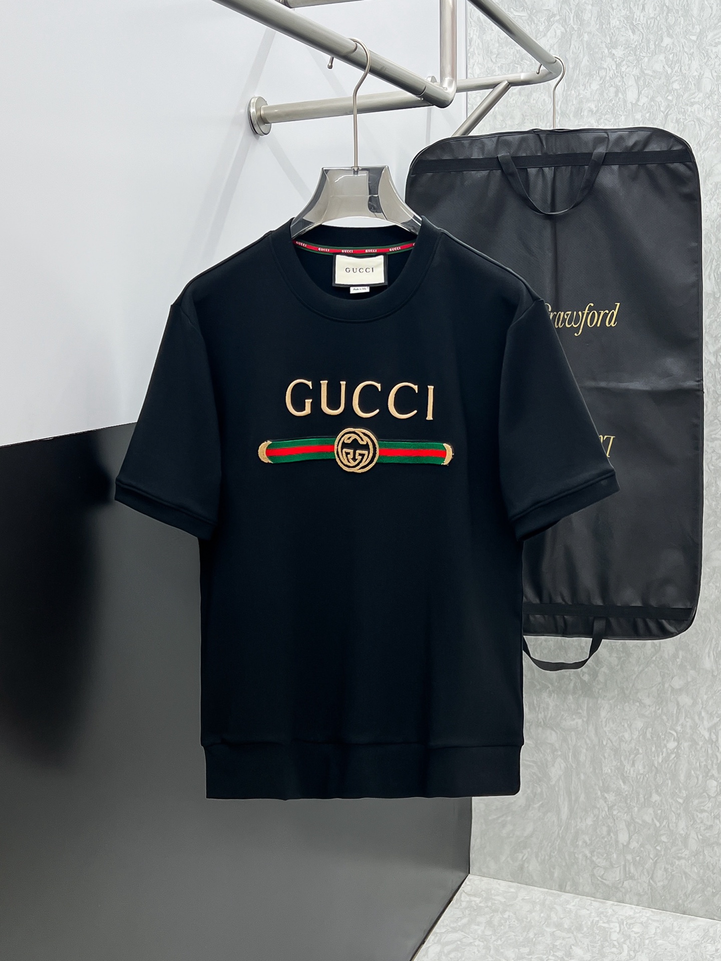 Gucci Black Logo T Shirt