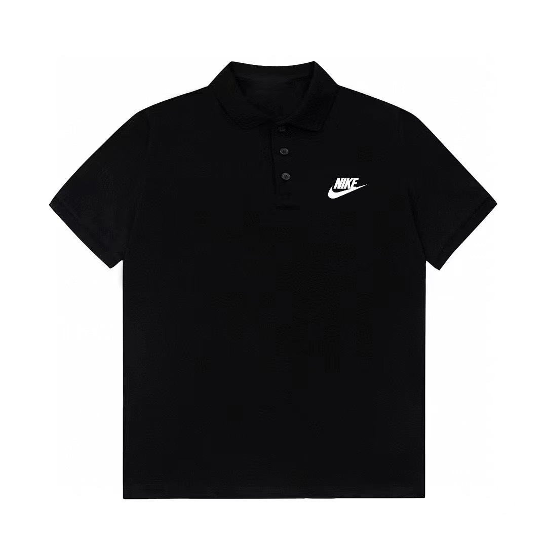 🛒购物价：75💰[原包装吊牌.印花版本]2024春夏新款耐克NIKE字母基础款短袖POLO衫
棉质珠地网眼布Polo衫，设计高端百搭大气款。这个春夏怎可缺少耐克的身影，潮男潮女必露的polo系列上身大气，出彩效果极佳，搭配更是省心省力，无论是休闲运动还是逛街出行，都能轻松驾驭！！！！ 
颜色:黑色 白色 灰色
尺码:m~4xl