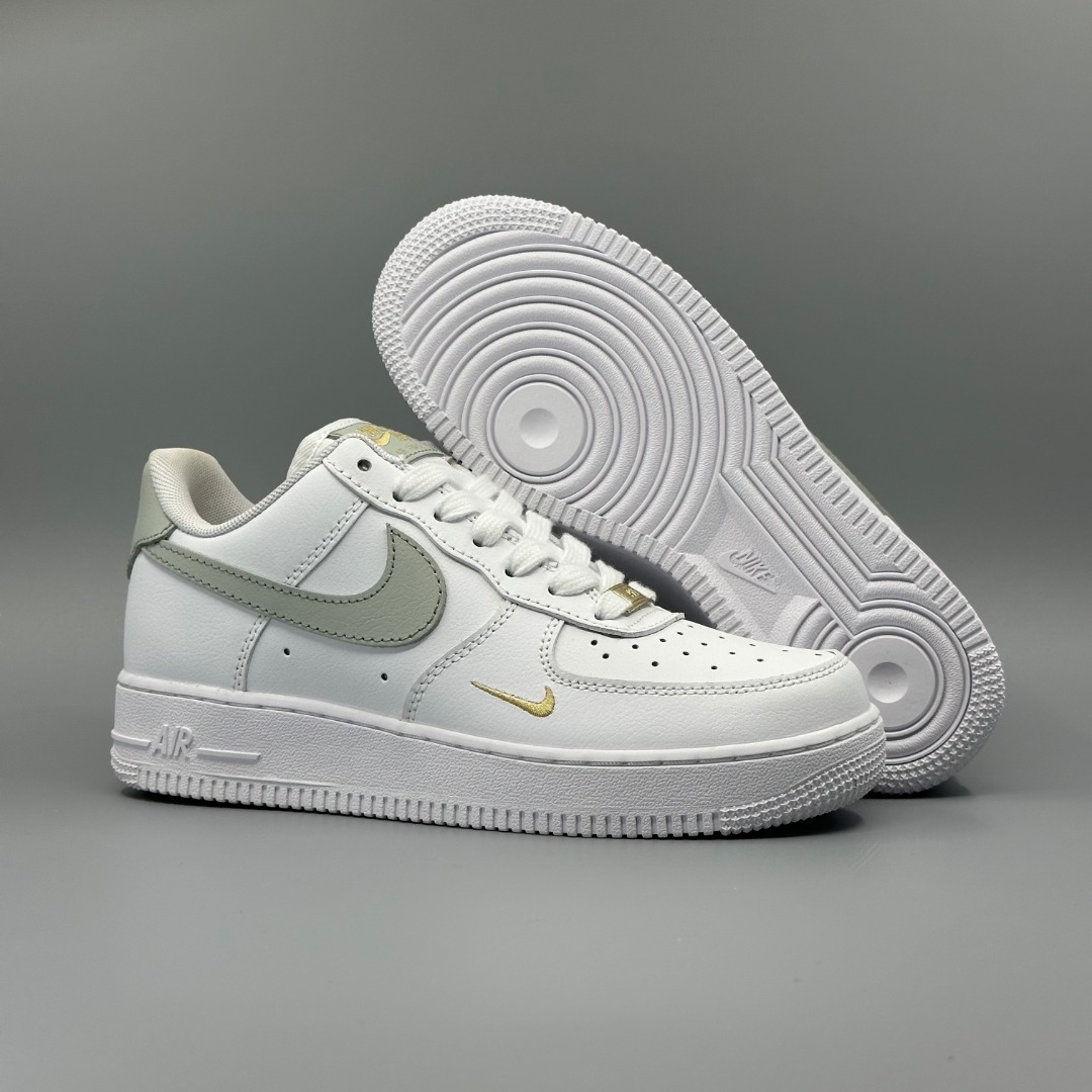 (真二层皮带半码)耐克Nike Air Force 1‘07 SE 空军一号低帮百搭休闲运动板鞋 颜色:迷你绿钩 货号:270-106