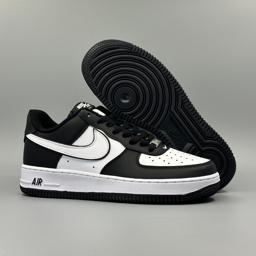 (气垫款带半码)耐克Nike Air Force 1‘07 SE 空军一号低帮百搭休闲运动板鞋 颜色：黑白熊猫 货号：788-001 尺码：35.5 36 36.5 37.5 38 38.5 39 40 40.5 41 42 42.5 43 44 45