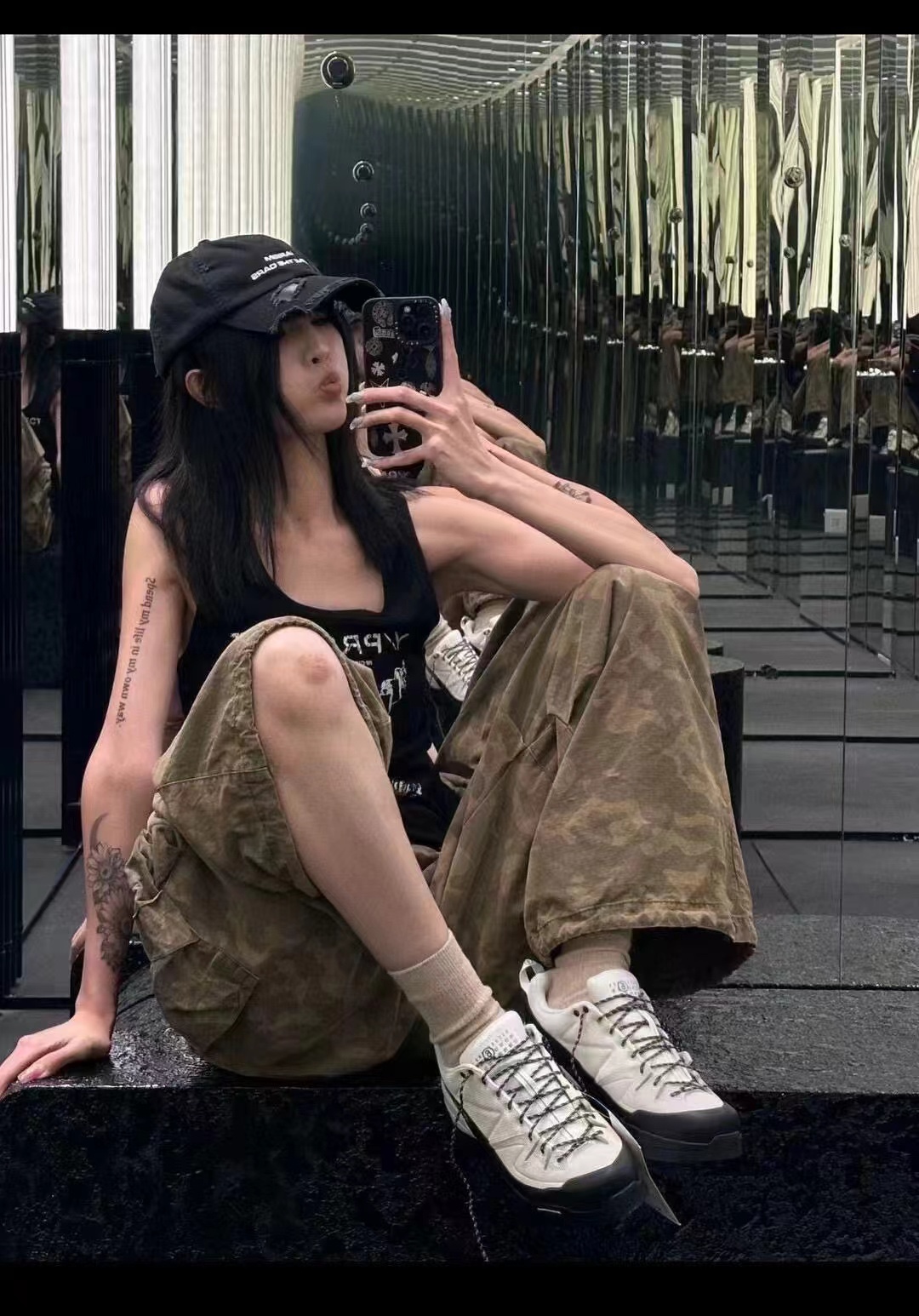 NO:442025,Foot pictures, casual shoes/sports shoes, sneakers19860909上脚图,休闲鞋/运动鞋,sneakers,Women's Shoes