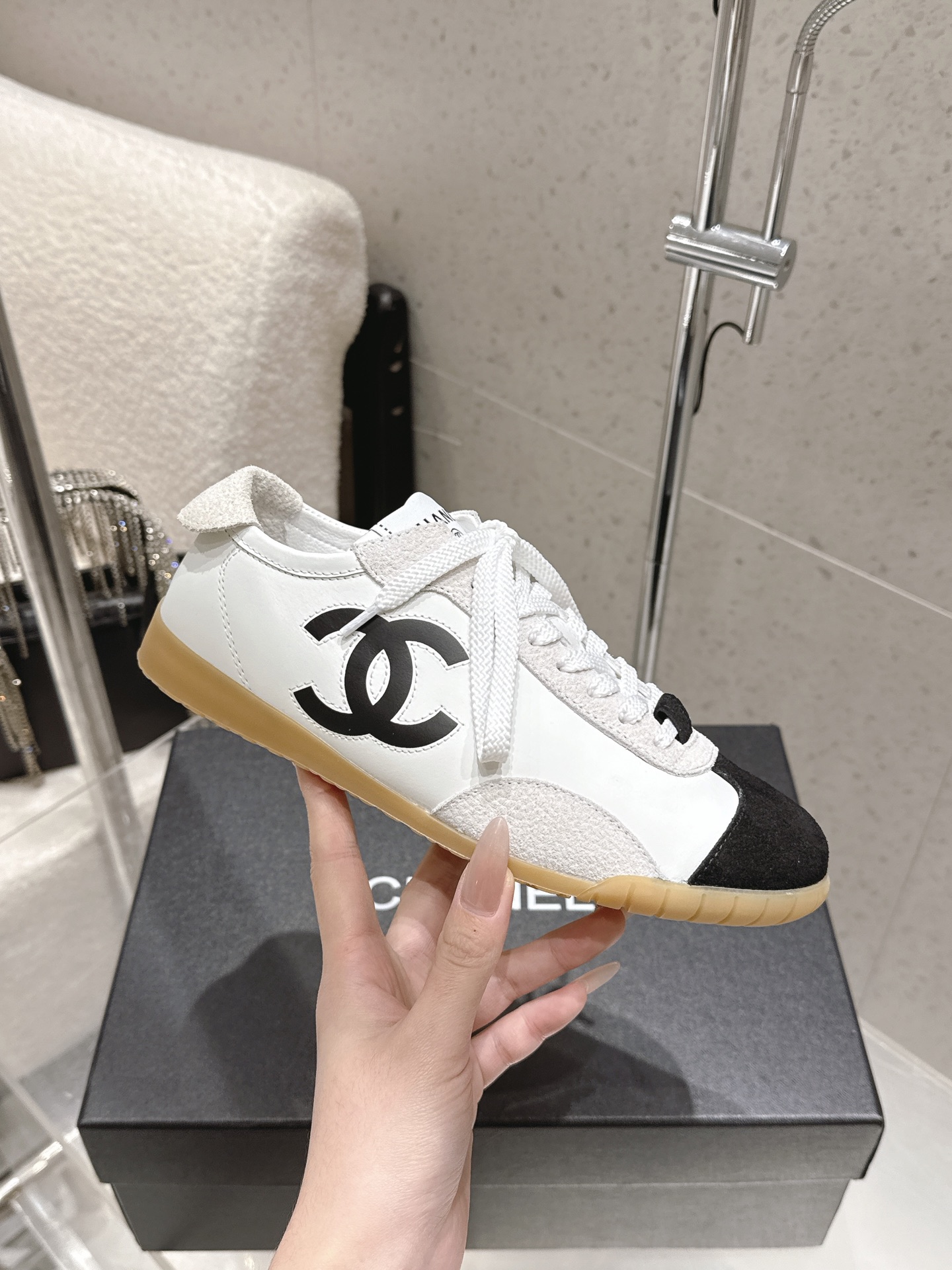 Женские кроссовки Chanel Panda стиль