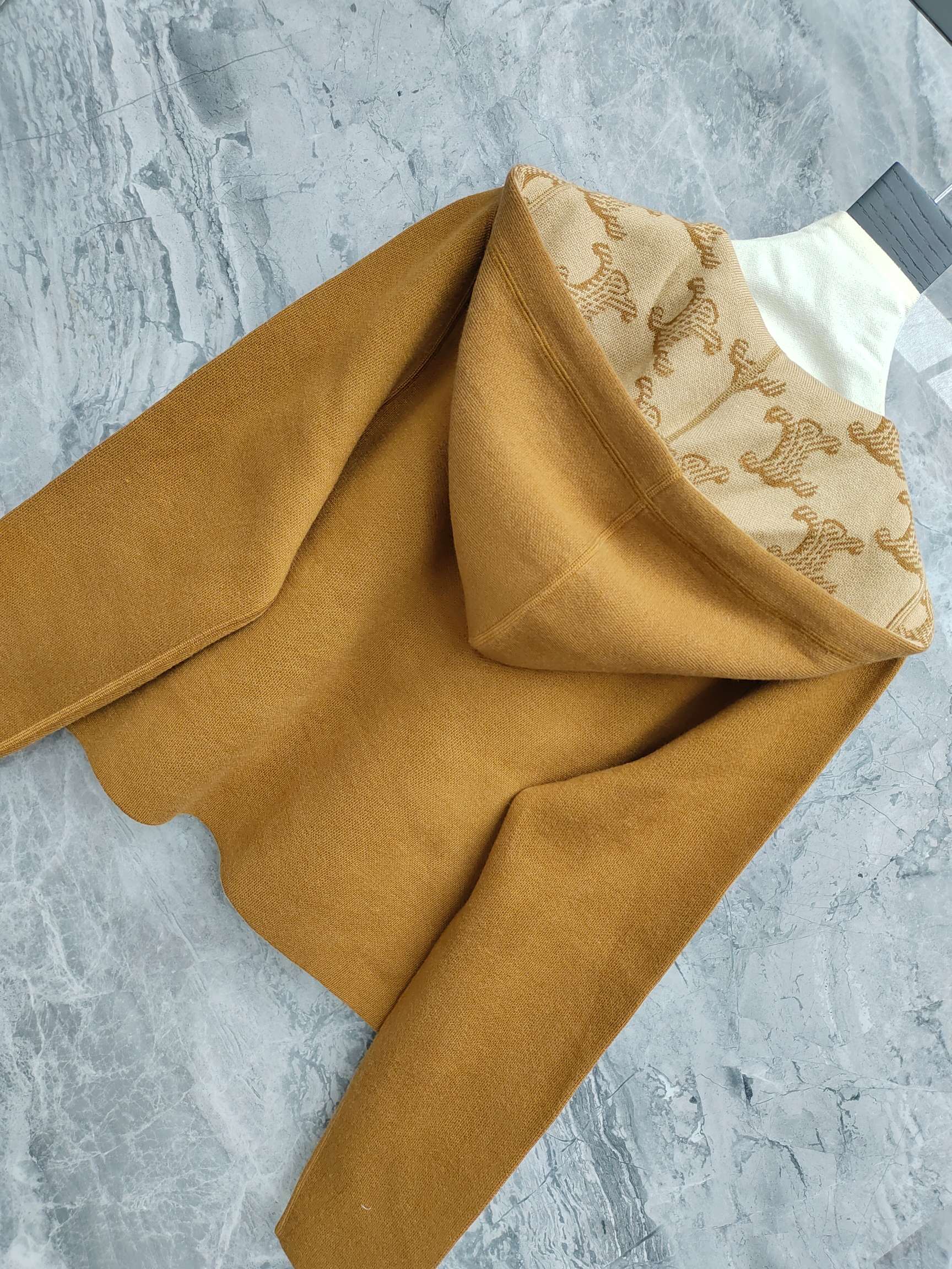 Celine Classic Logo Hoodie Cardigan - Stylish & Comfortable Knitwear 5 a1752825473097 2528