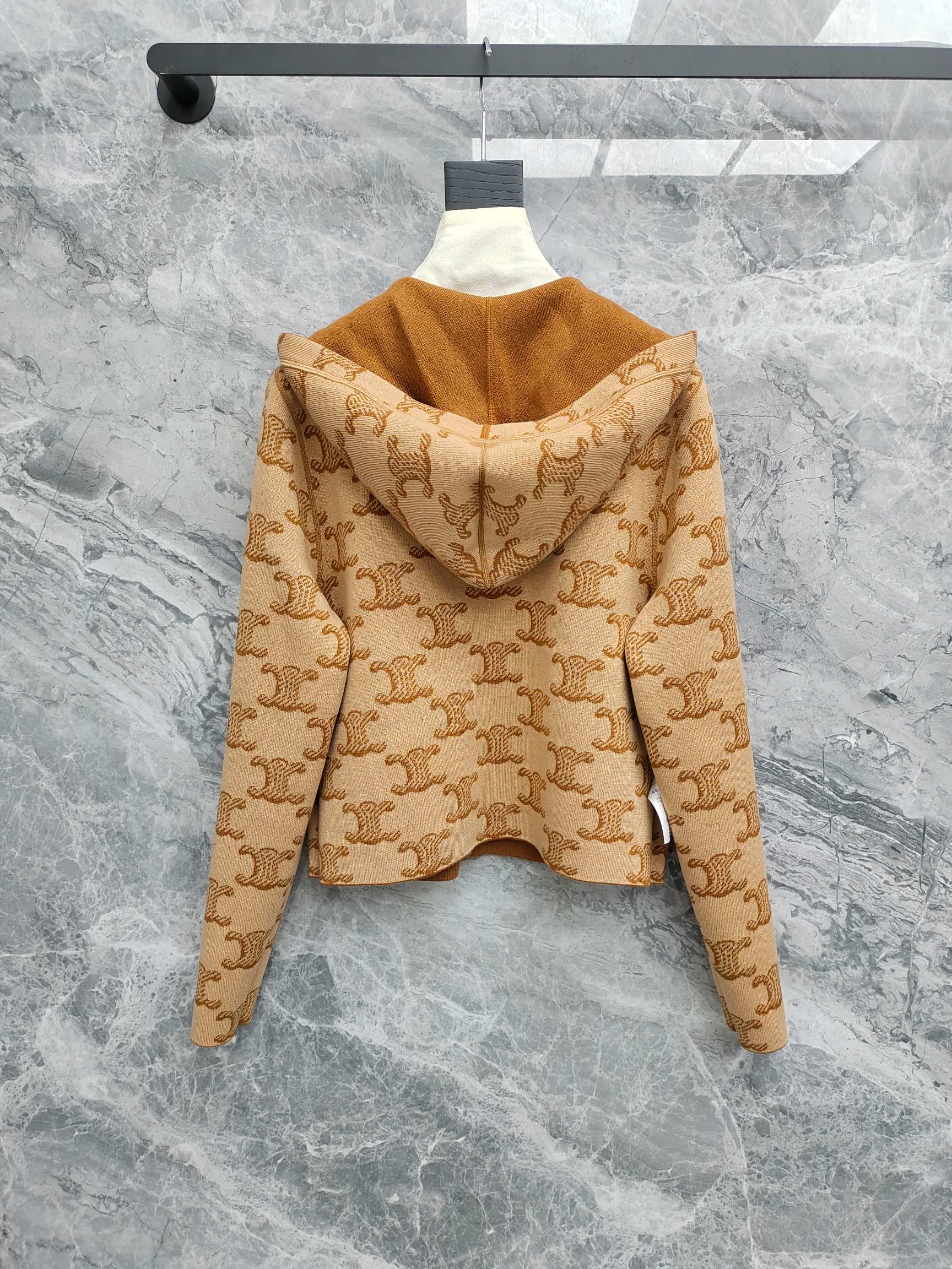 Celine 25SS Classic Logo Hoodie Cardigan - Chic & Comfortable 3 a1752825627500 0461