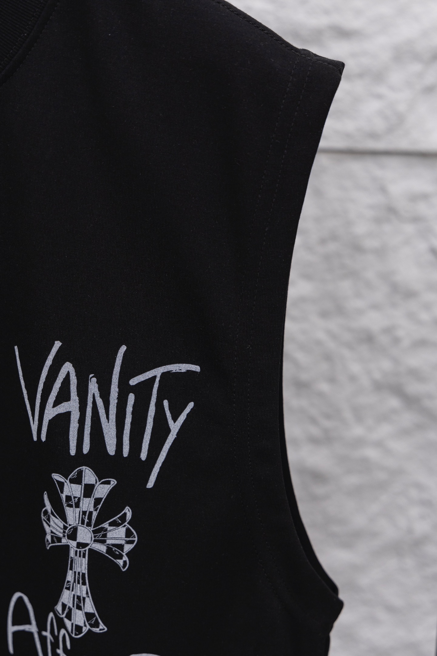 Chrome Hearts Camiseta sin Mangas con Estampado Vanity Affair en Algodón 6 i1750258494715 2416 0 4