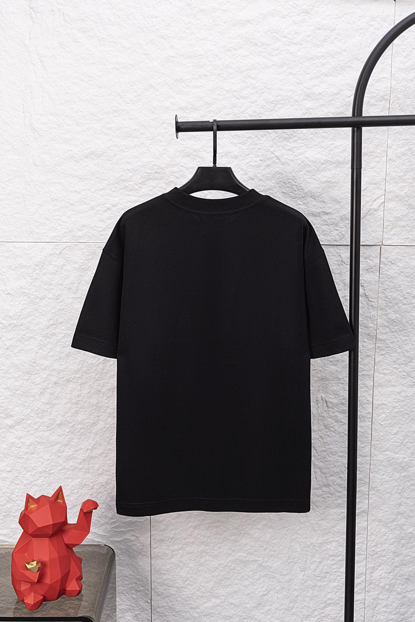 Acne Studios Camiseta Casual de Manga Corta con Logo de Diamantes de Imitación 3 i1750265105669 9718 0 1