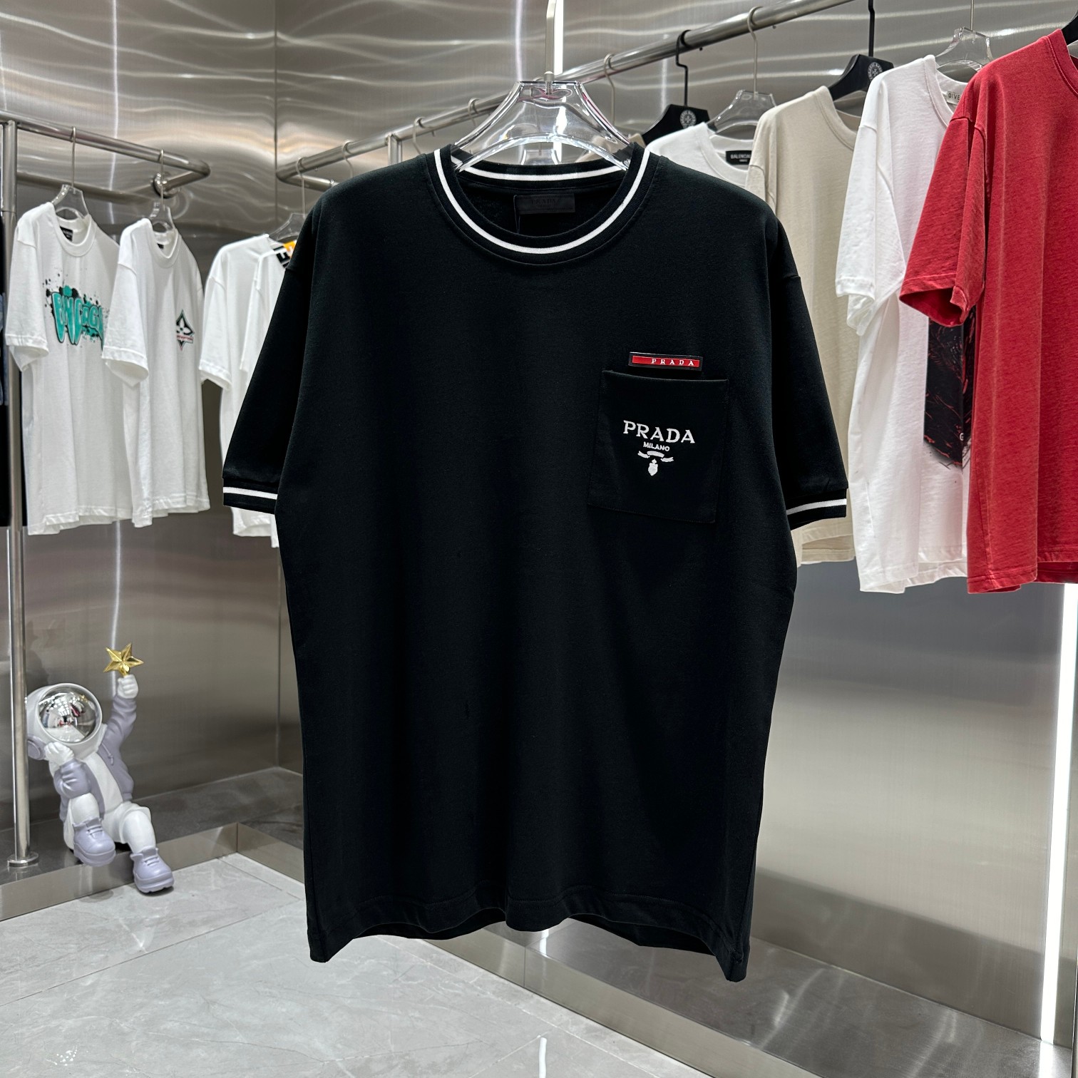 Prada Vêtements T-Shirt Manches courtes