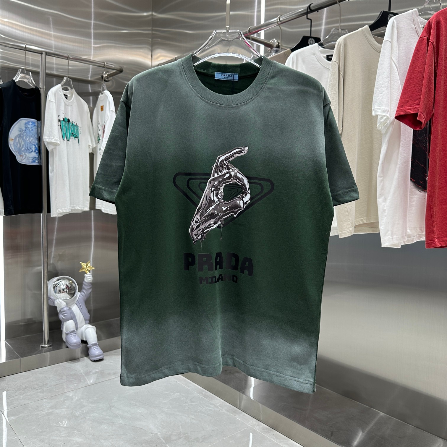 Prada Vêtements T-Shirt Manches courtes