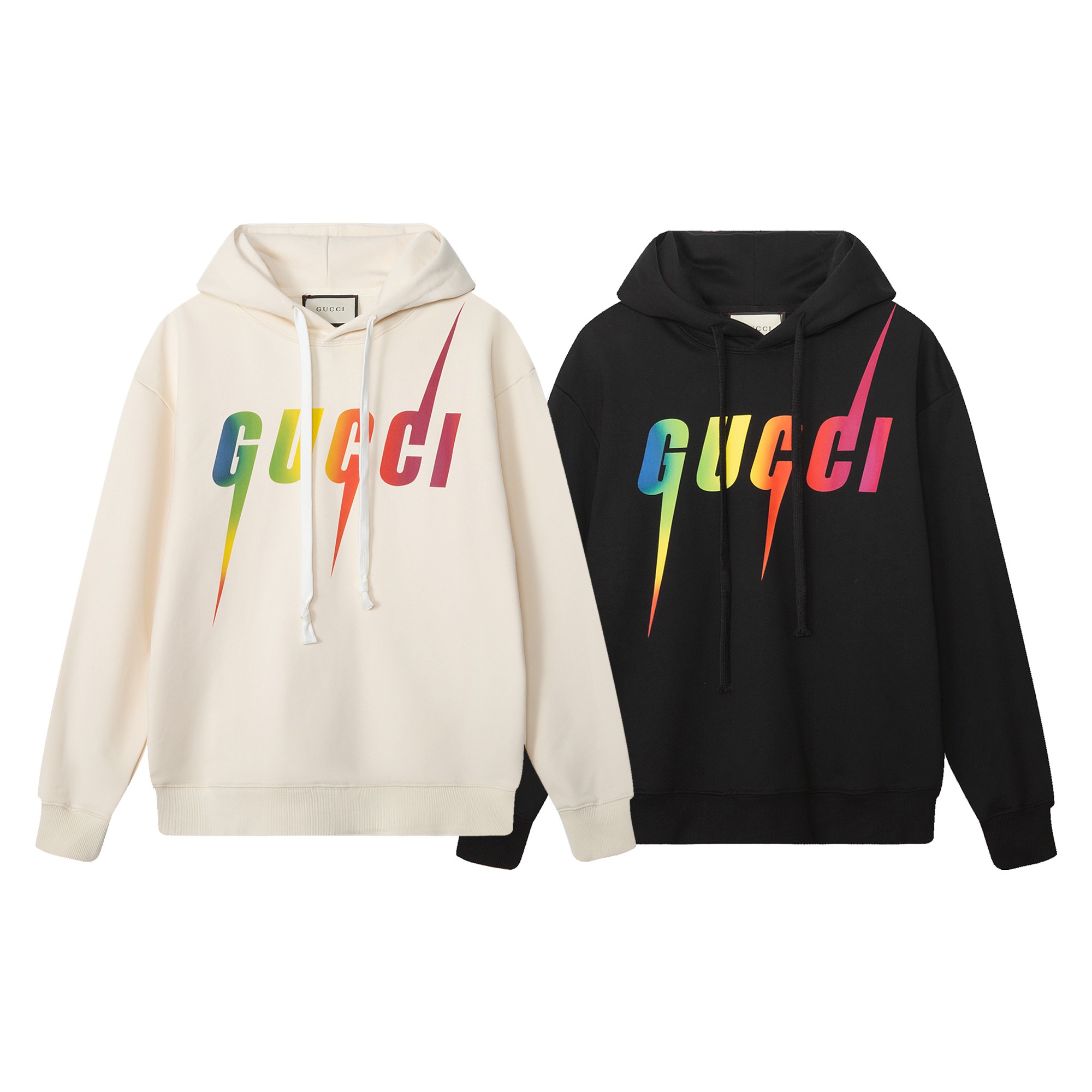 Personalización de alta gama, versión de la más alta calidad de la sudadera con capucha con logo GU* estampado, tejido …