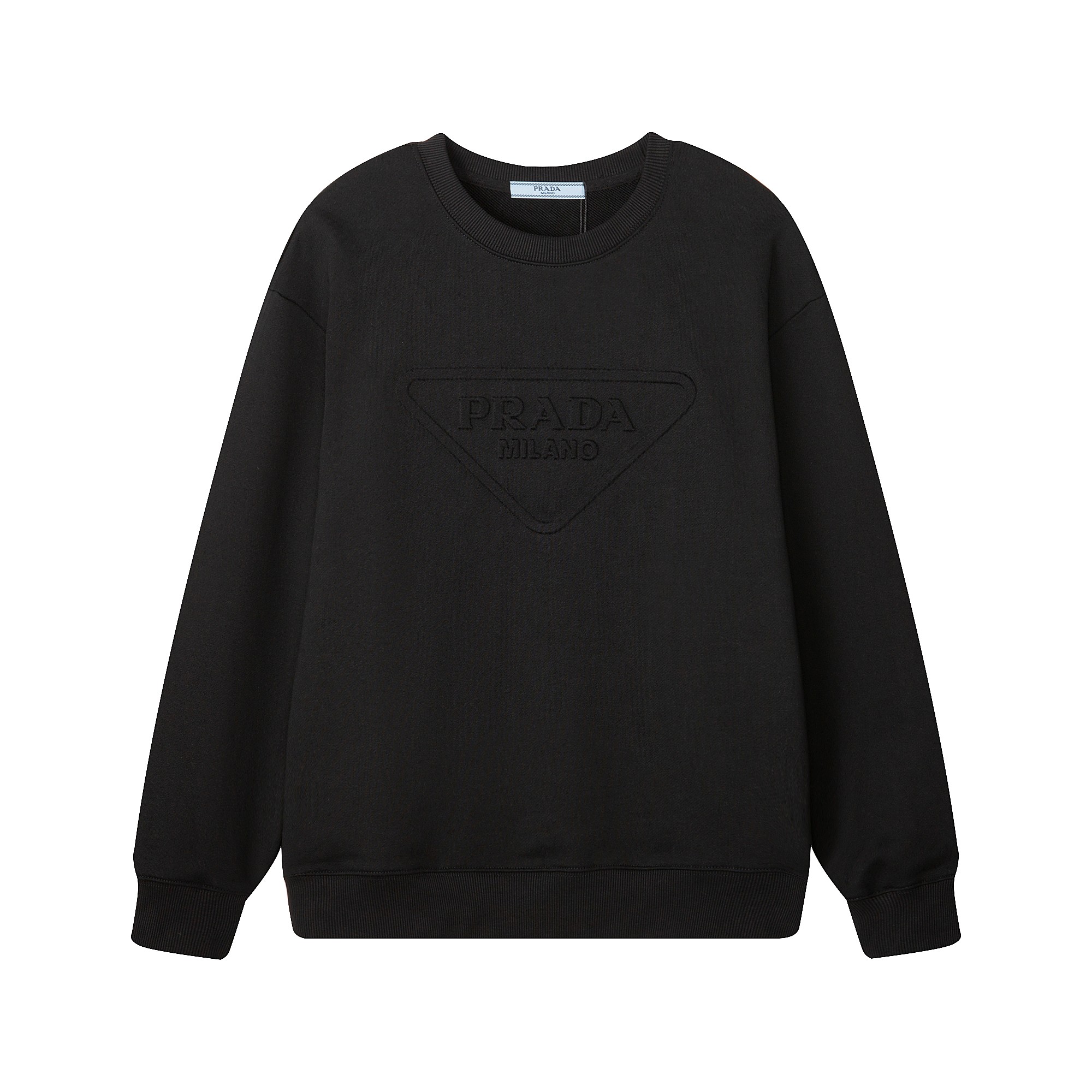 Personalización de alta gama, la versión de más alta calidad de la nueva sudadera con cuello redondo con logo triangula…