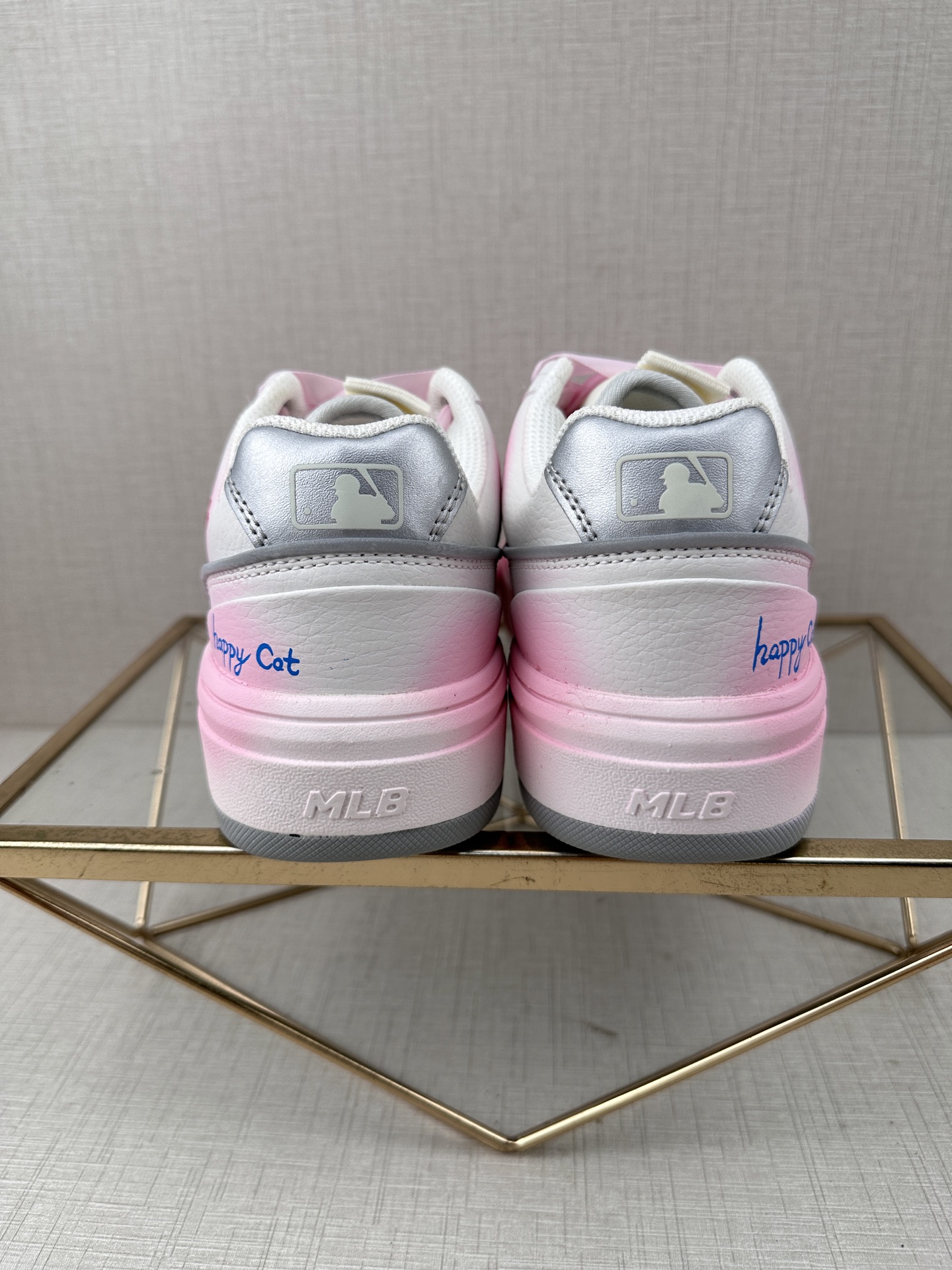 MLB CHUNKY LINER DENIM 潮流百搭 厚底增高休闲鞋 防滑耐磨 2011低帮 老爹鞋 3ASXCLD4N