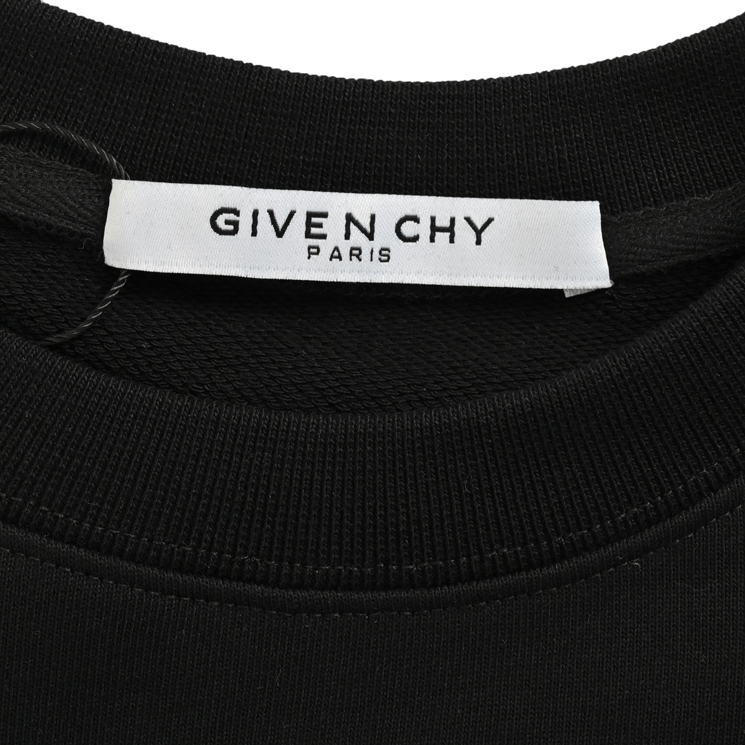 GIVENCHY/纪梵希 24Fw 前后刺绣字母logo圆领卫衣