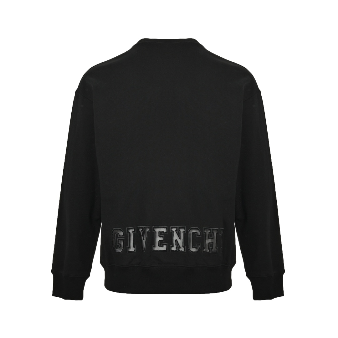 GIVENCHY/纪梵希 24Fw 前后刺绣字母logo圆领卫衣