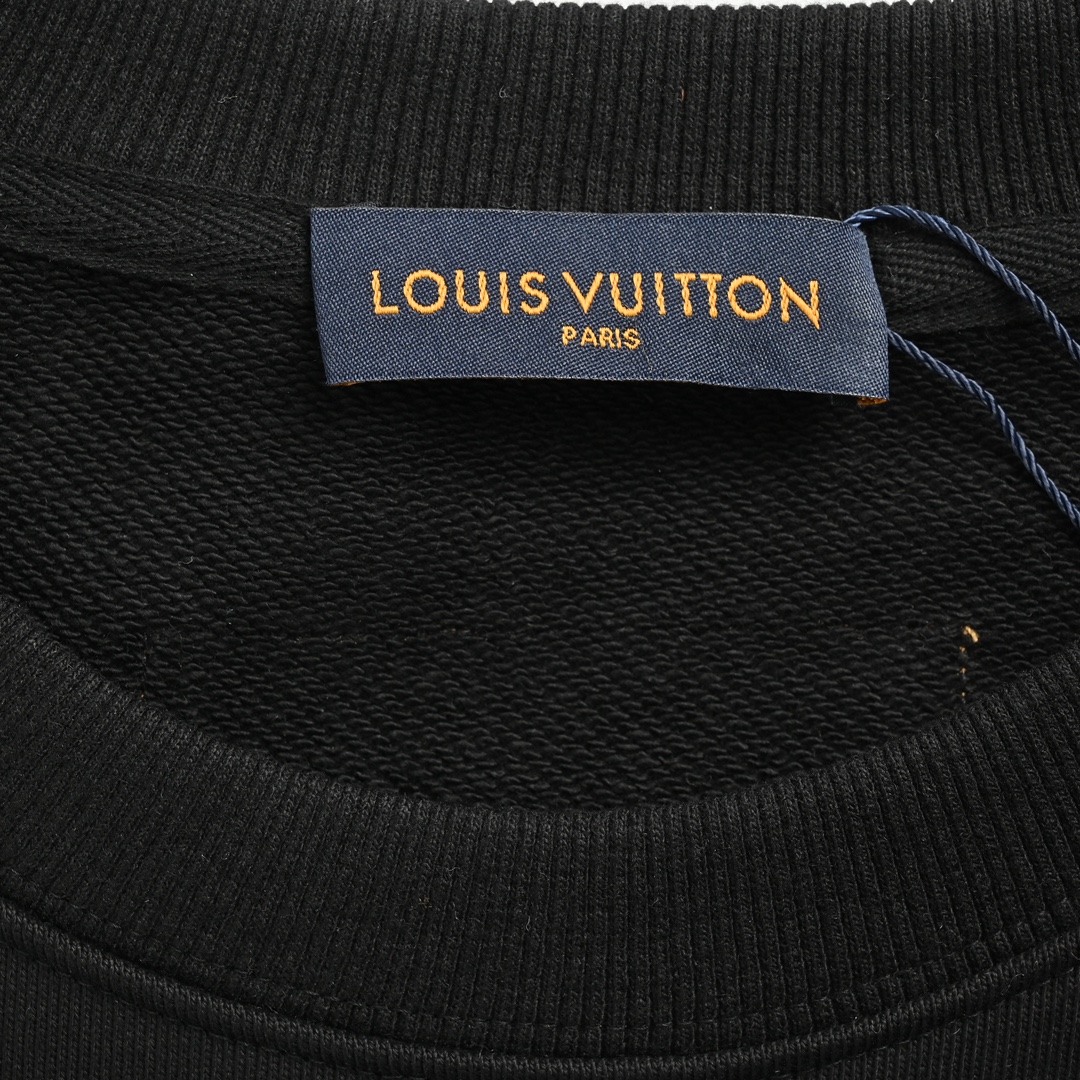 Louis Vuitton/路易威登 24FW 涂鸦手绘南瓜圆领卫衣