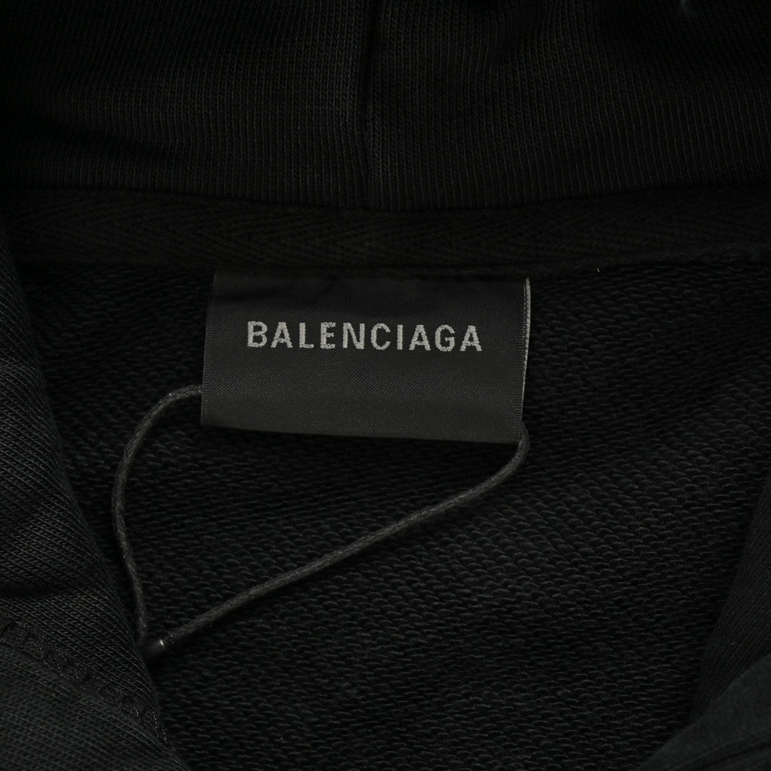 Balenciaga/巴黎世家 反转铁塔拉链连帽外套