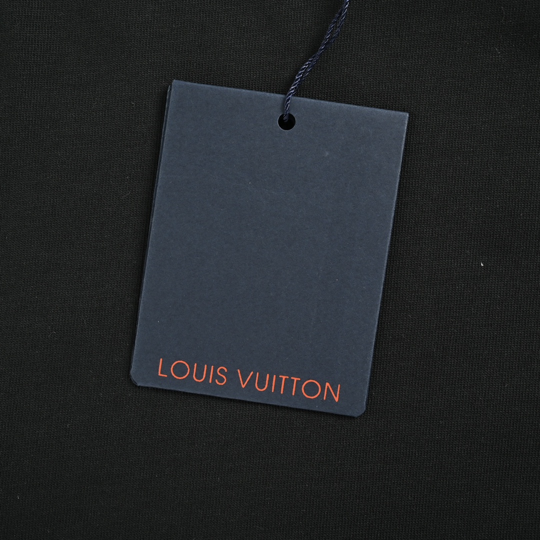 Louis Vuitton/路易威登 24ss 彩虹logo立体发泡印花短袖