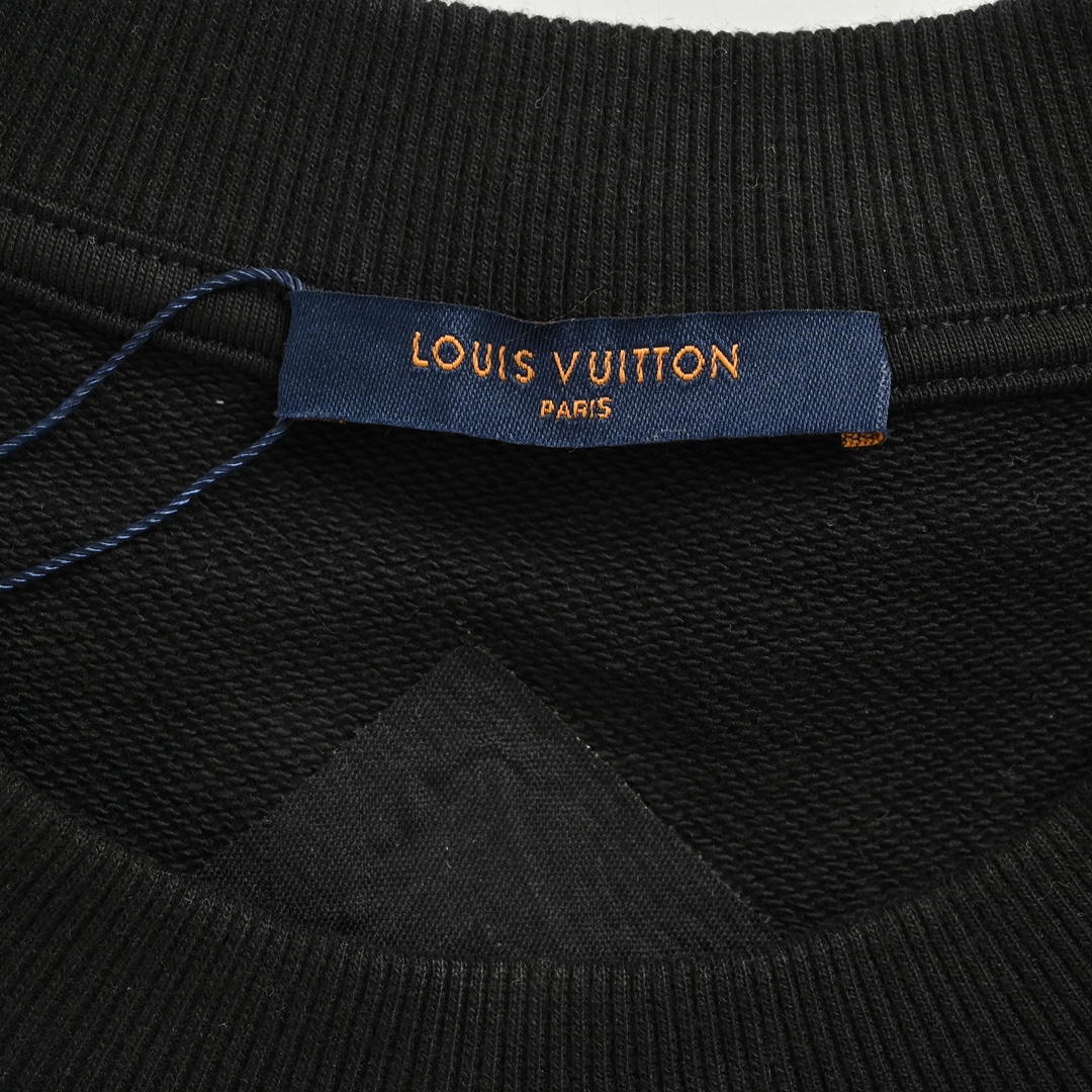 Louis Vuitton/路易威登 24Fw 滑雪logo刺绣圆领卫衣