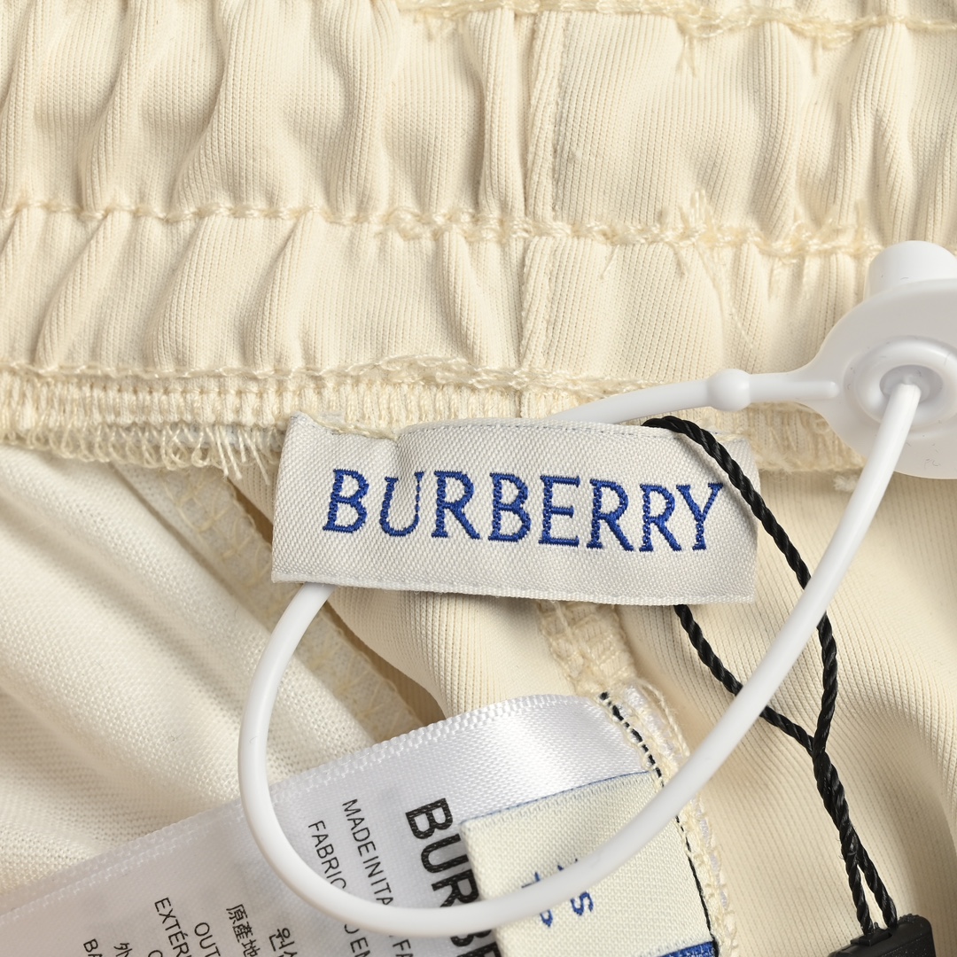 Burberry/巴宝莉 24Fw 水鸟压抑刺绣侧边织带套装长裤