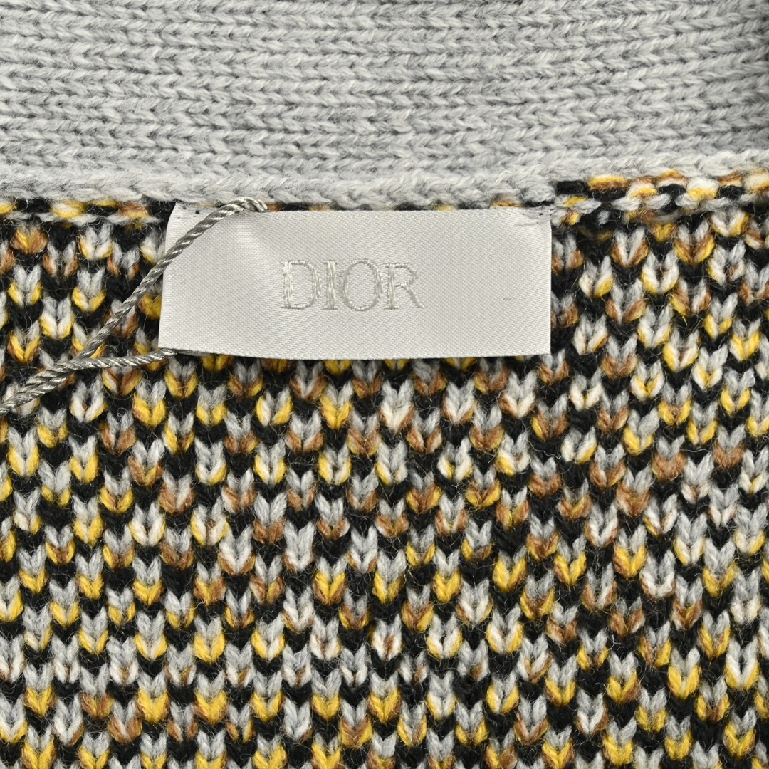 Dior/迪奥 24Fw 满印老花提花毛衣开衫