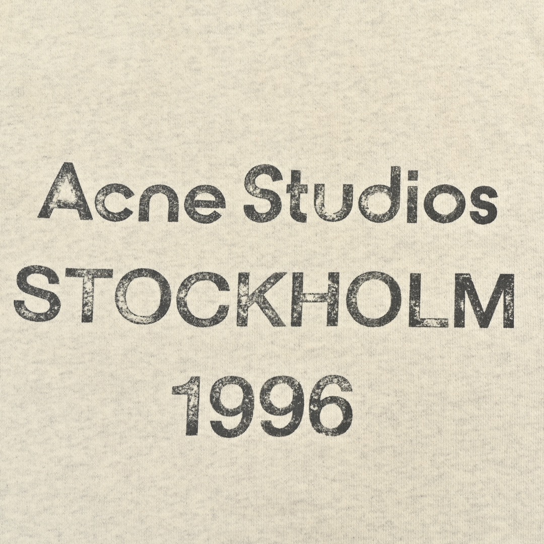 Acne Studios 24FW 1996水洗做旧连帽卫衣