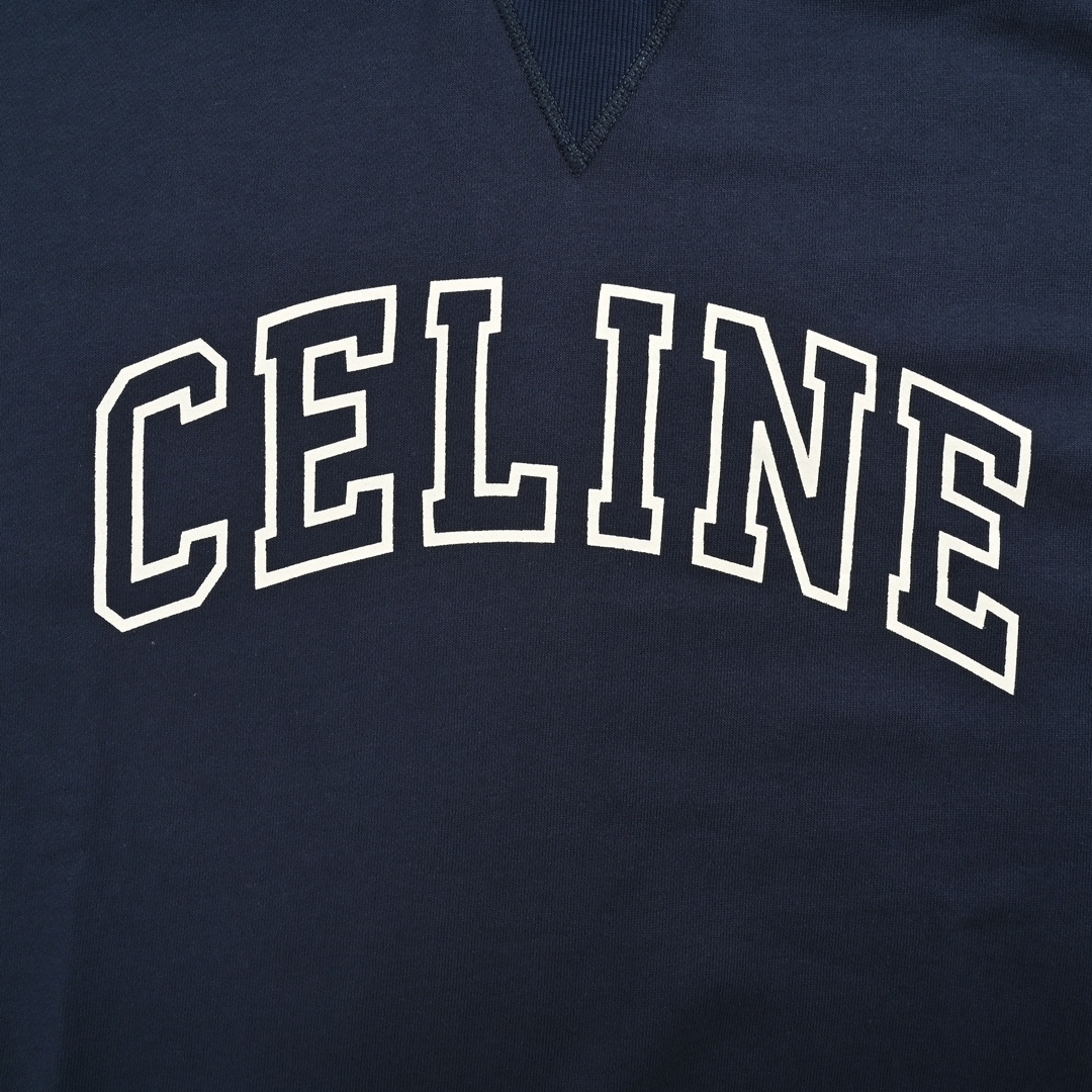 Celine/赛琳 胸口字母印花圆领卫衣