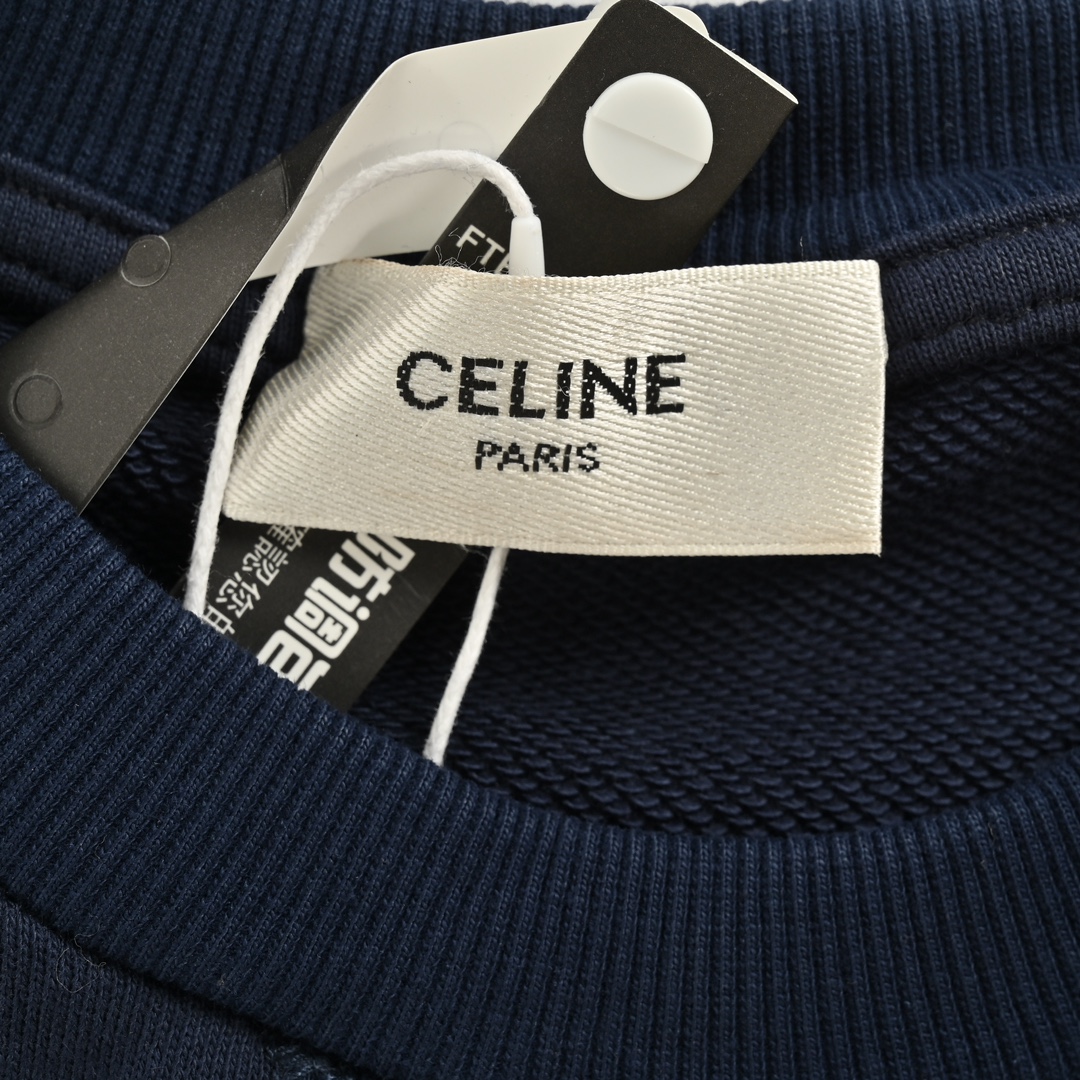 Celine/赛琳 胸口字母印花圆领卫衣