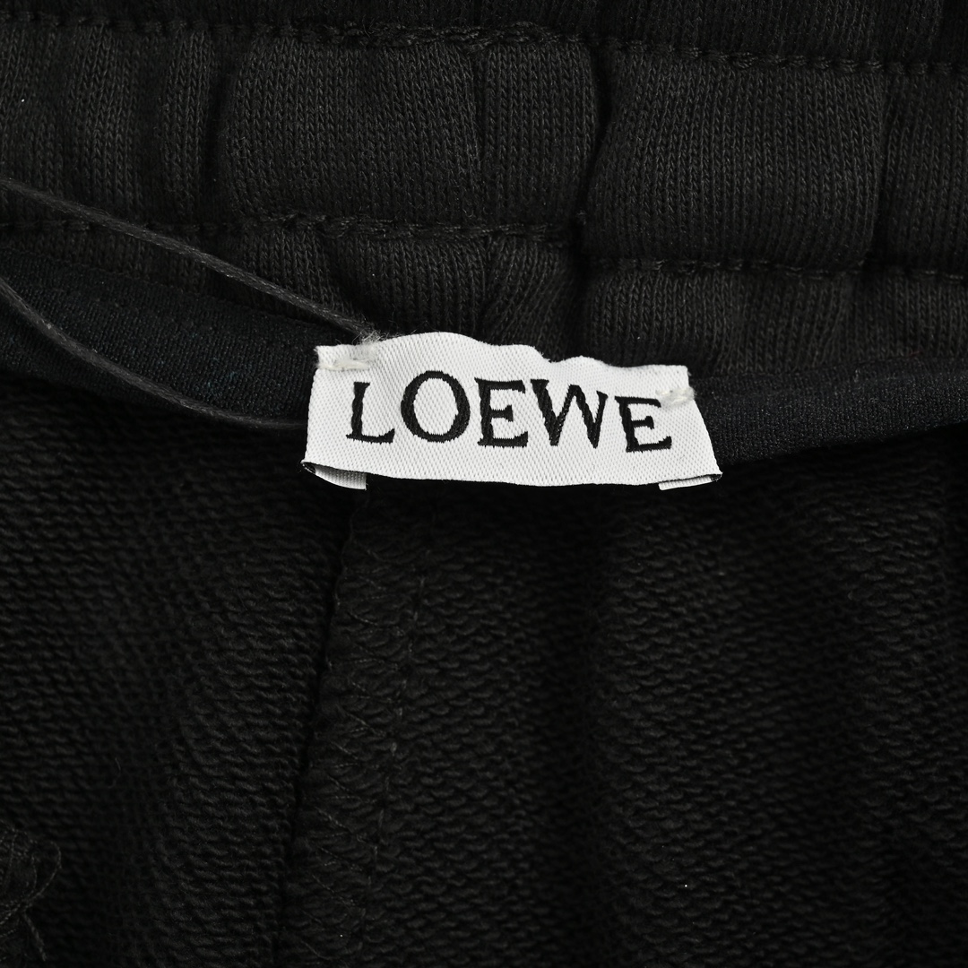 Loewe/罗意威 24Fw 拼色编花织带徽标刺绣长裤