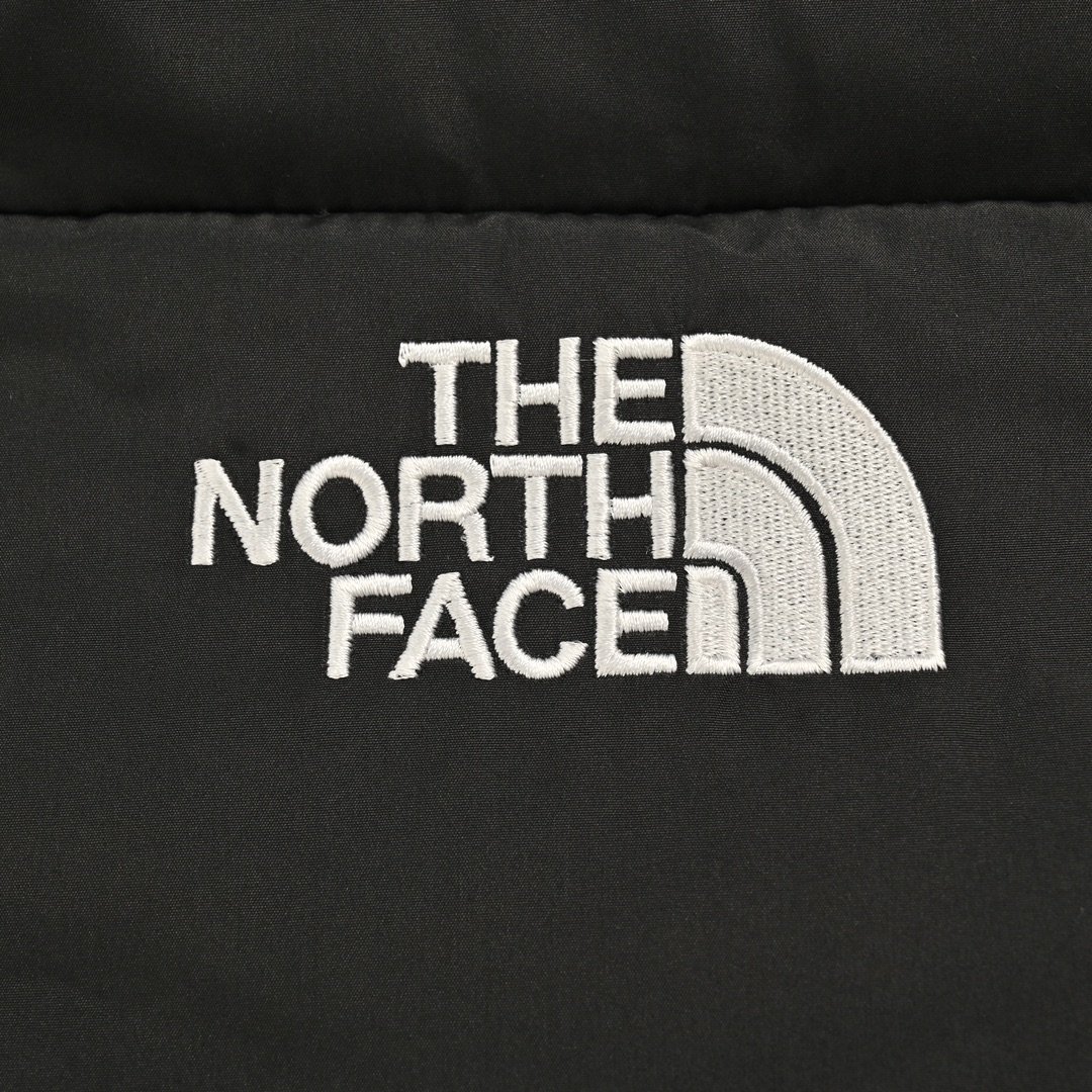 The North Face/北面 经典刺绣logo袖标长款羽绒服