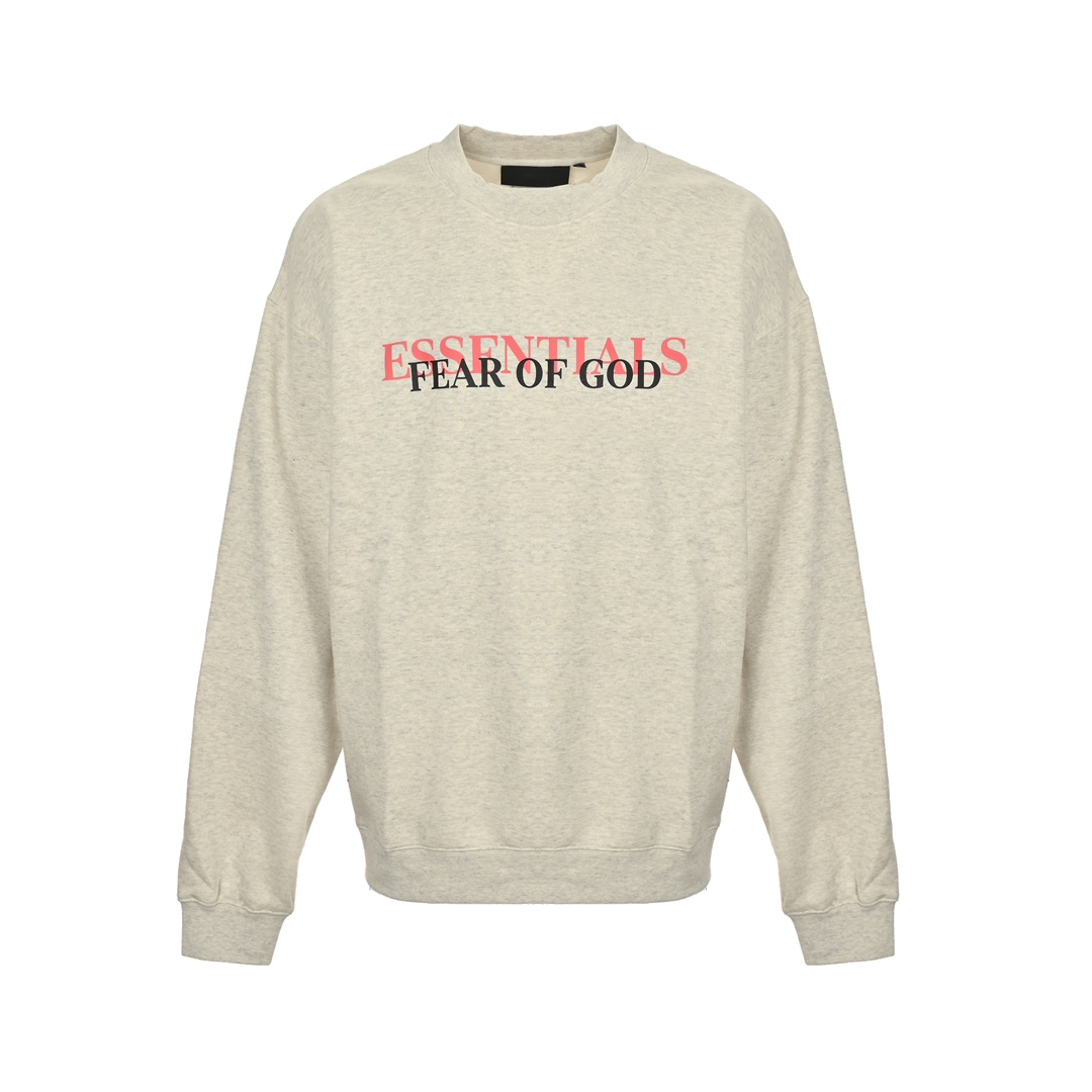 Fear of god Fog 重叠字母圆领卫衣