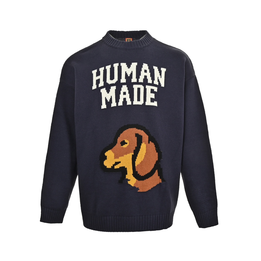 Human Made 24Fw 小狗提花毛衣