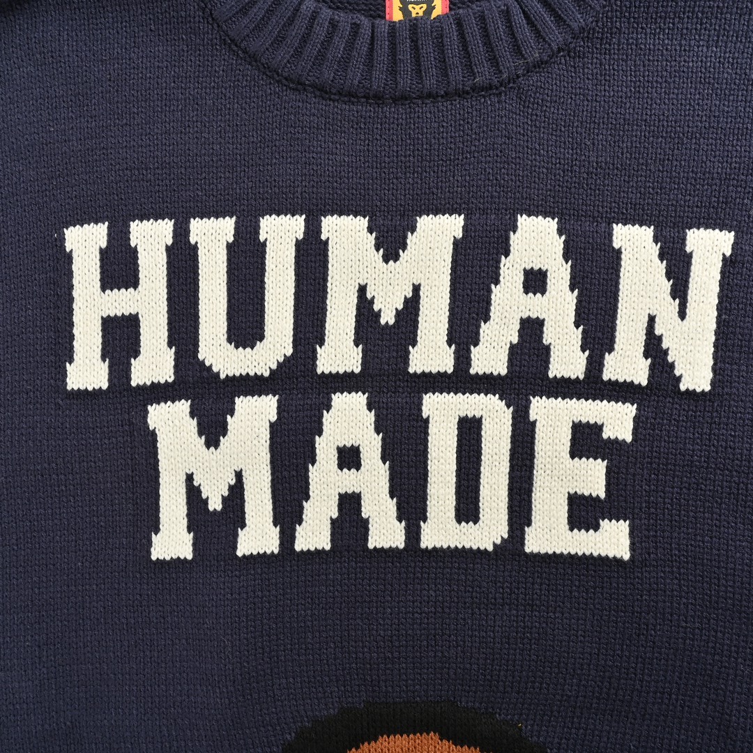 Human Made 24Fw 小狗提花毛衣