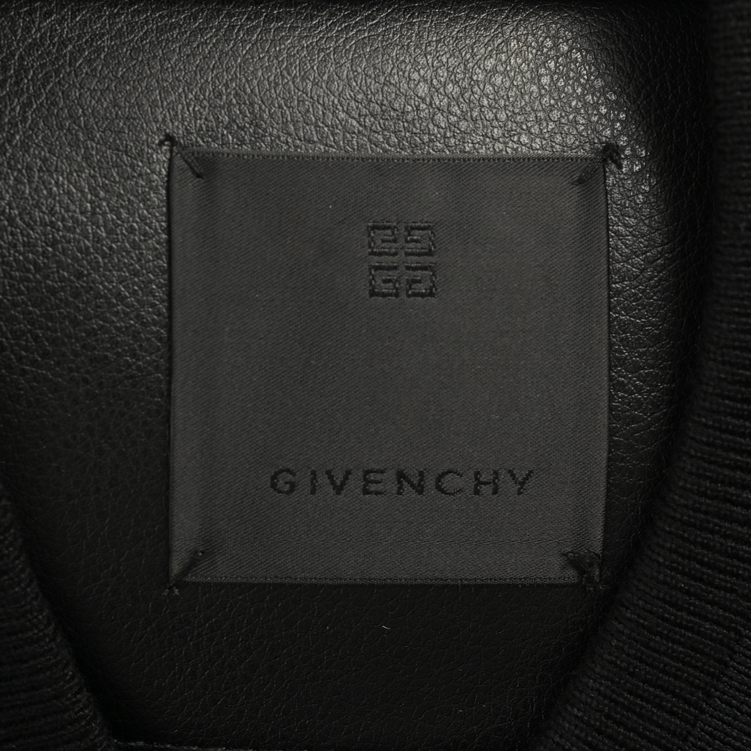 GIVENCHY/纪梵希 4G Logo拼皮棒球服夹克外套