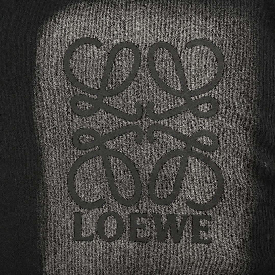 Loewe/罗意威 24Fw 渐变水洗印花圆领卫衣