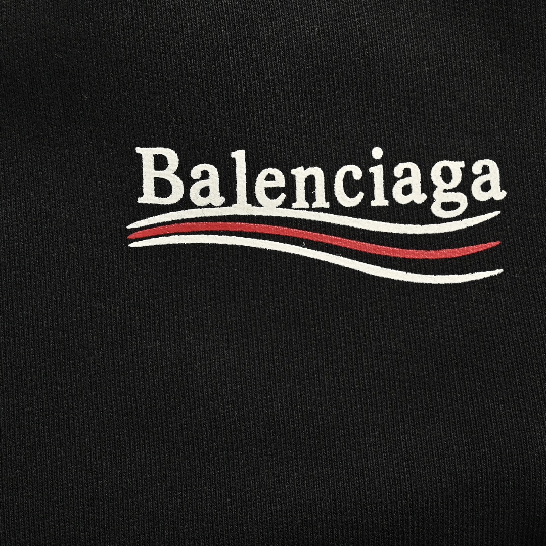 Balenciaga/巴黎世家 经典可乐印花束脚长裤