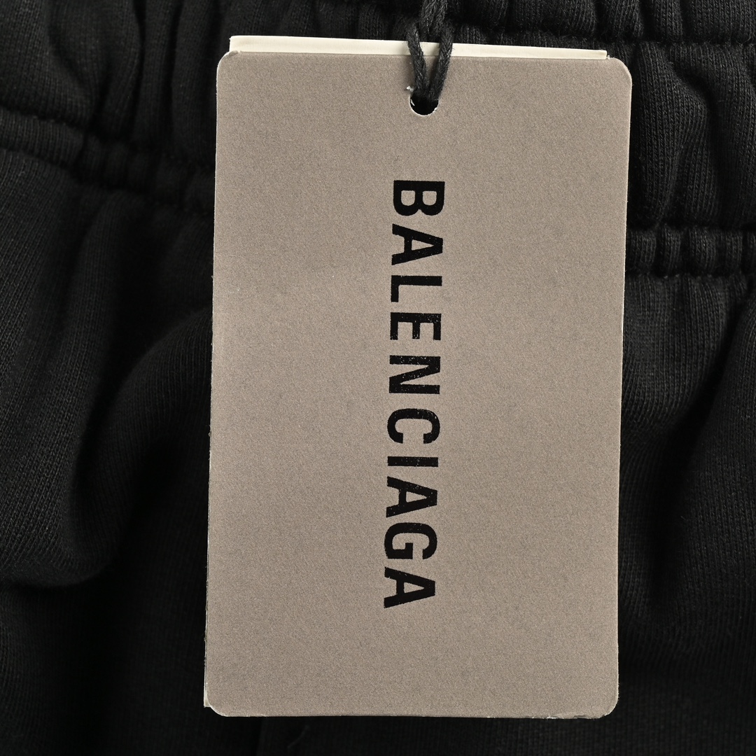 Balenciaga/巴黎世家 经典可乐印花束脚长裤