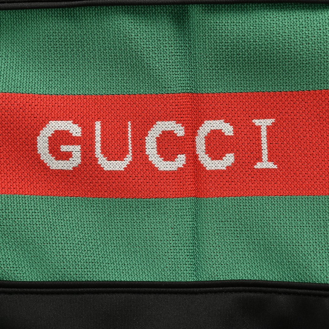 Gucci/古驰 24Fw 红绿提花织带套装外套